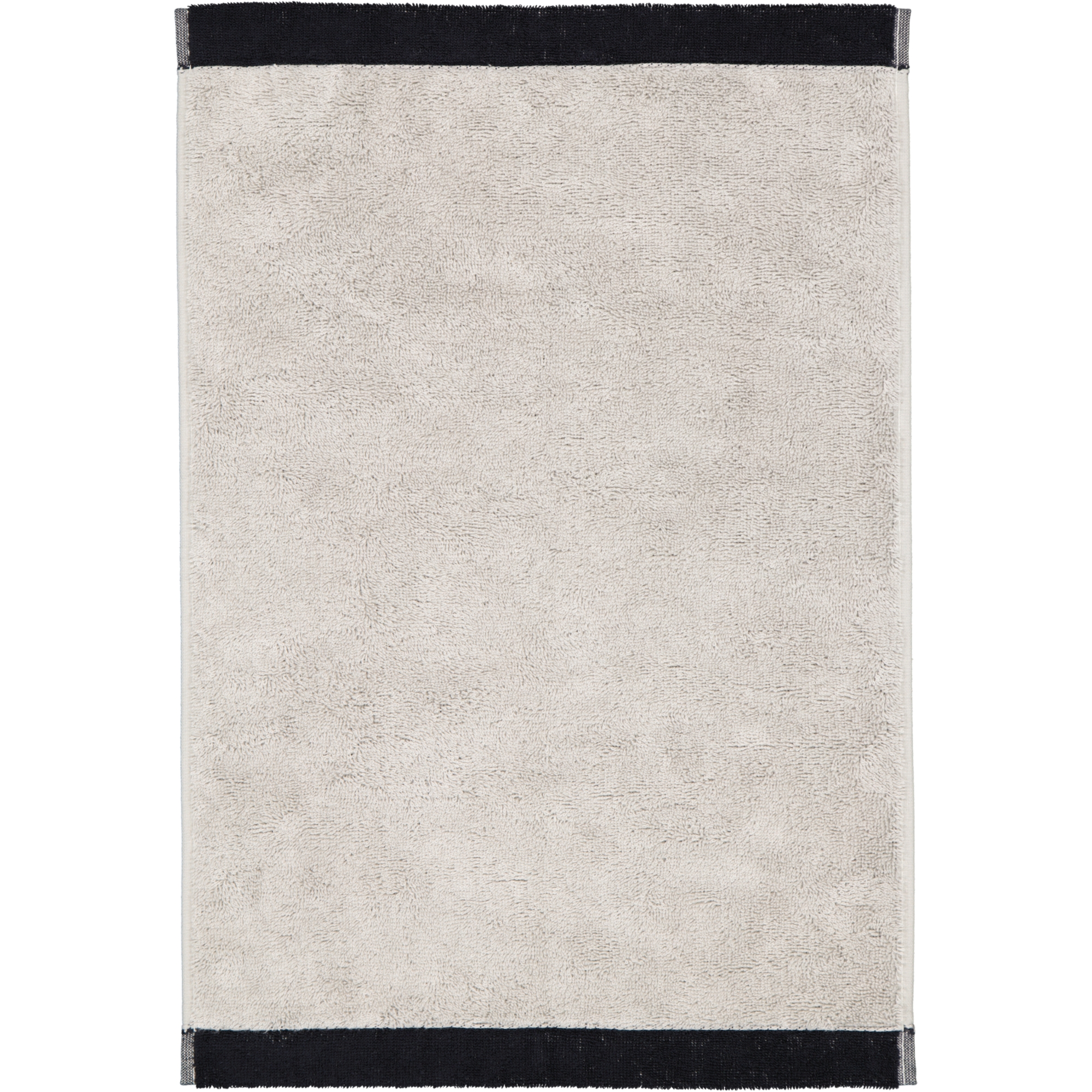 Cawö Handtücher Lifestyle Splash 7071 platin/schwarz - 79 - Gästetuch 30x50 cm