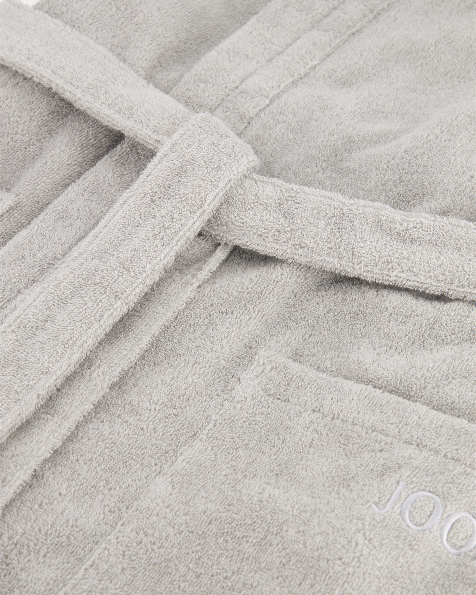 JOOP! Classic - Damen Bademantel - Kapuze 1617 - Farbe: 76 - silber