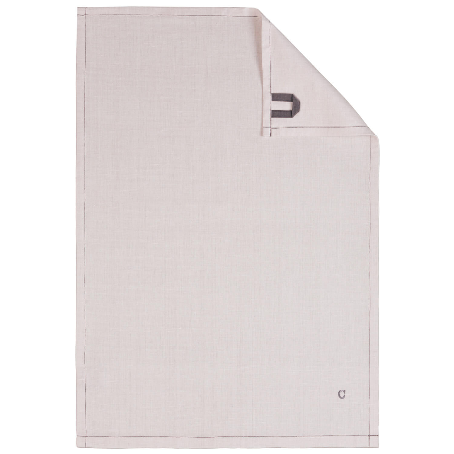 Cawö Home Solid 500 - Geschirrtuch 50x70 cm - Farbe: travertin - 366