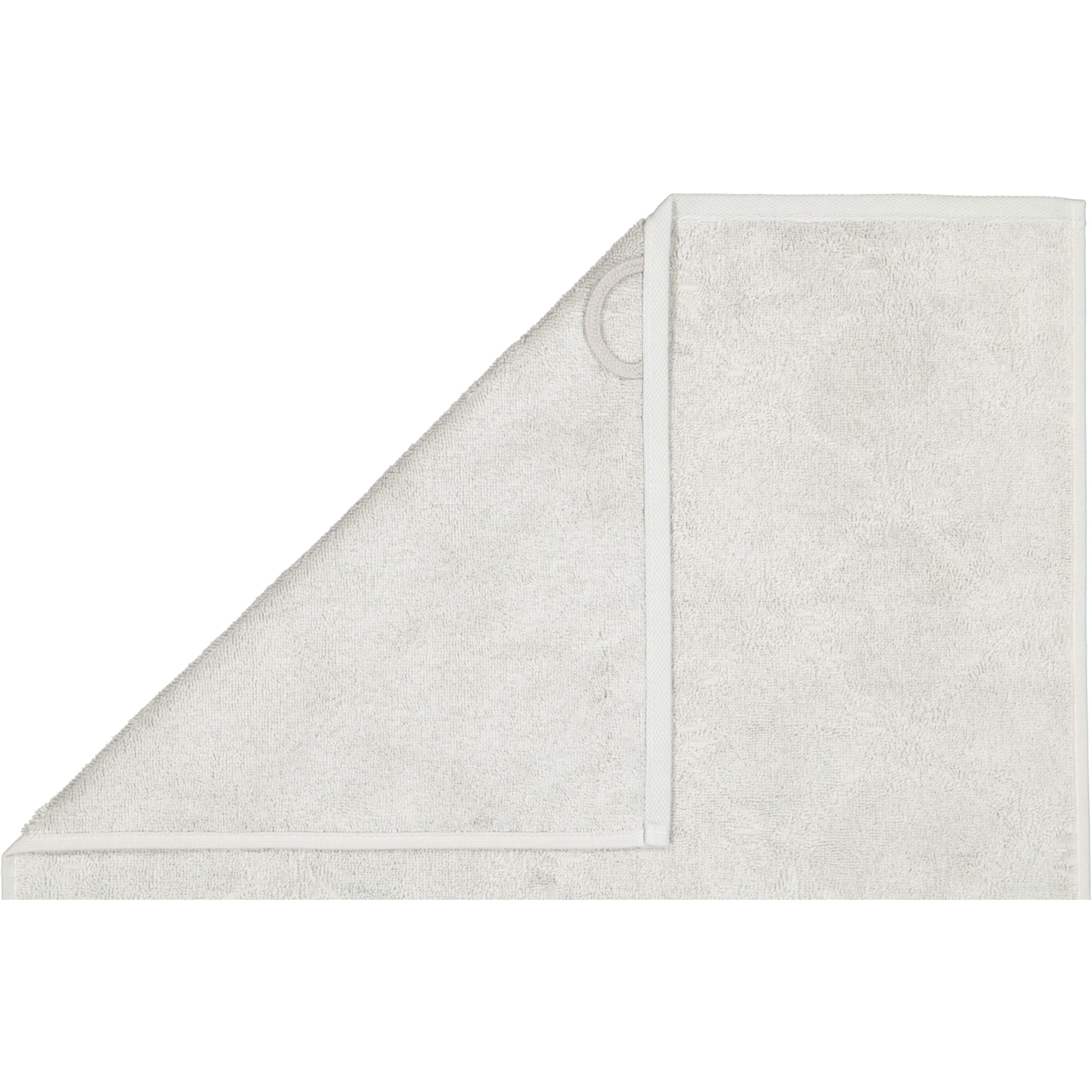 JOOP Uni Cornflower 1670 - Farbe: platin - 705 - Waschhandschuh 16x22 cm