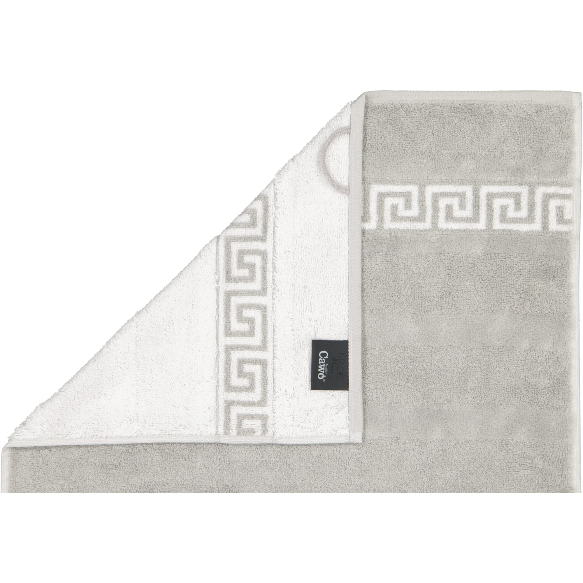 Cawö Handtücher Noblesse Duo 1003 - Farbe: platin - 76 - Gästetuch 30x50 cm