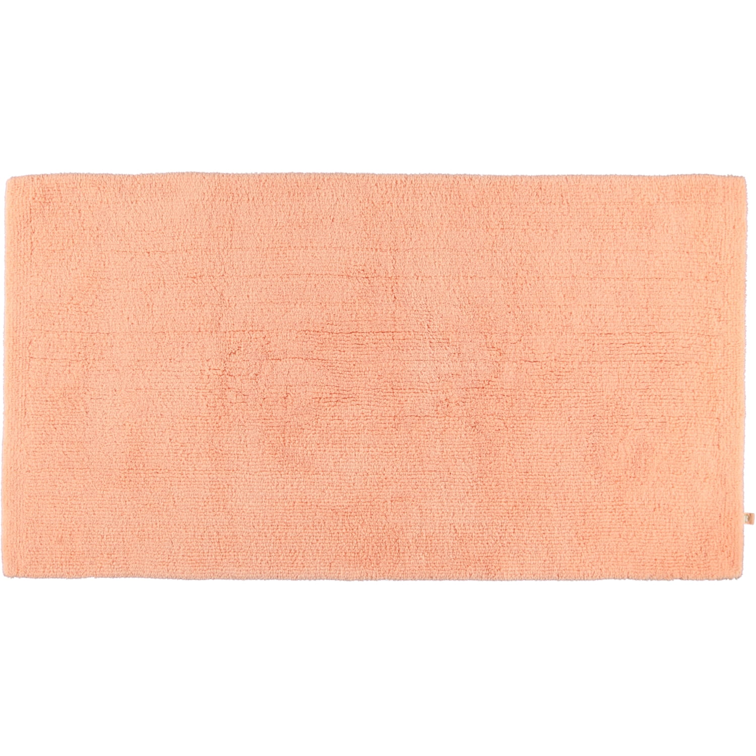 Rhomtuft - Badteppich Pur - Farbe: peach - 405 - 70x130 cm