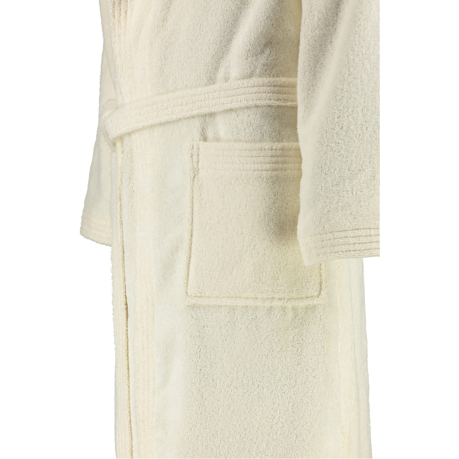 Rhomtuft - Bademantel Sir & Lady - Unisex - Farbe: natur-jasmin - 20