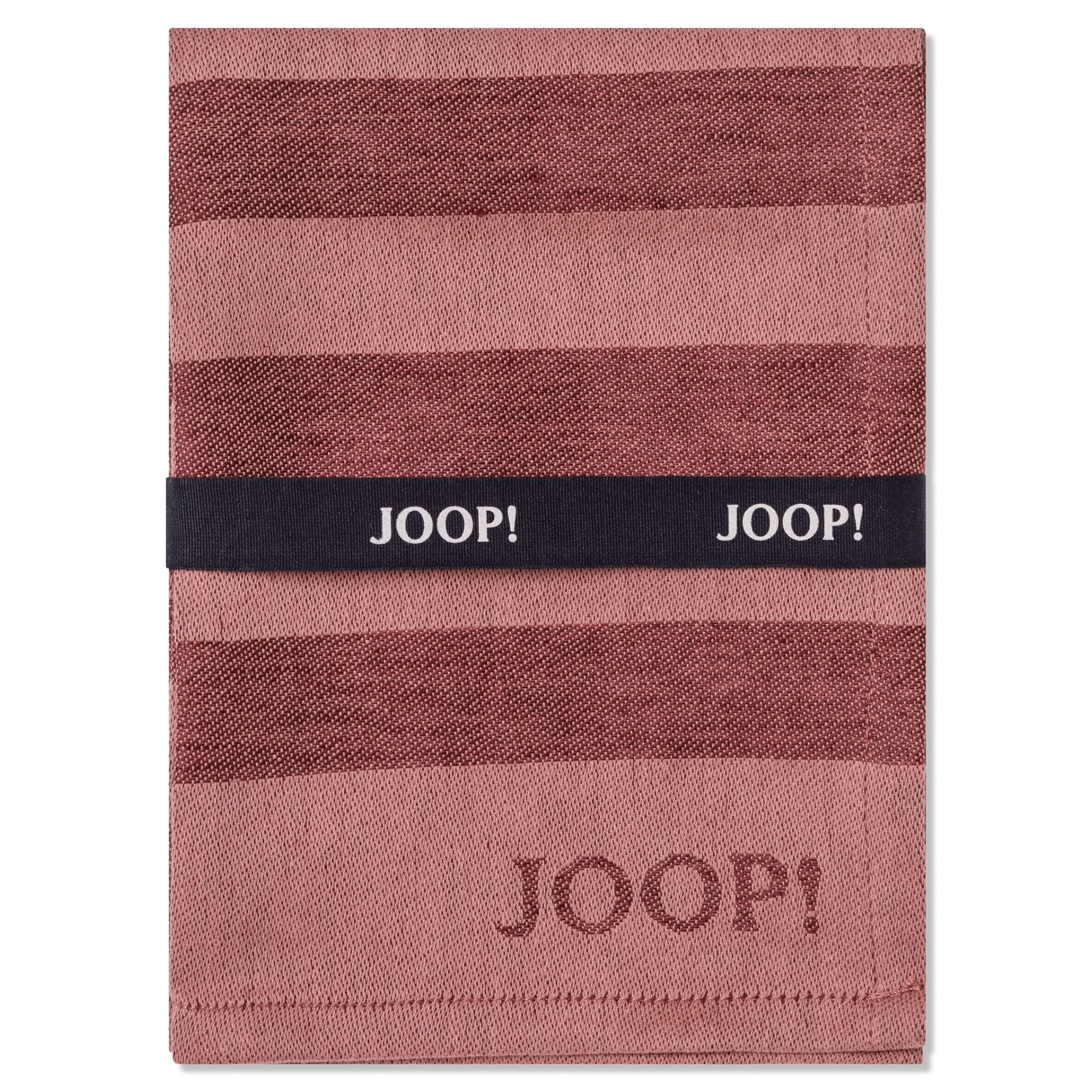 JOOP! Geschirrtücher Cuisine Stripes 1701 Bordeaux - 22 - 50x70 cm