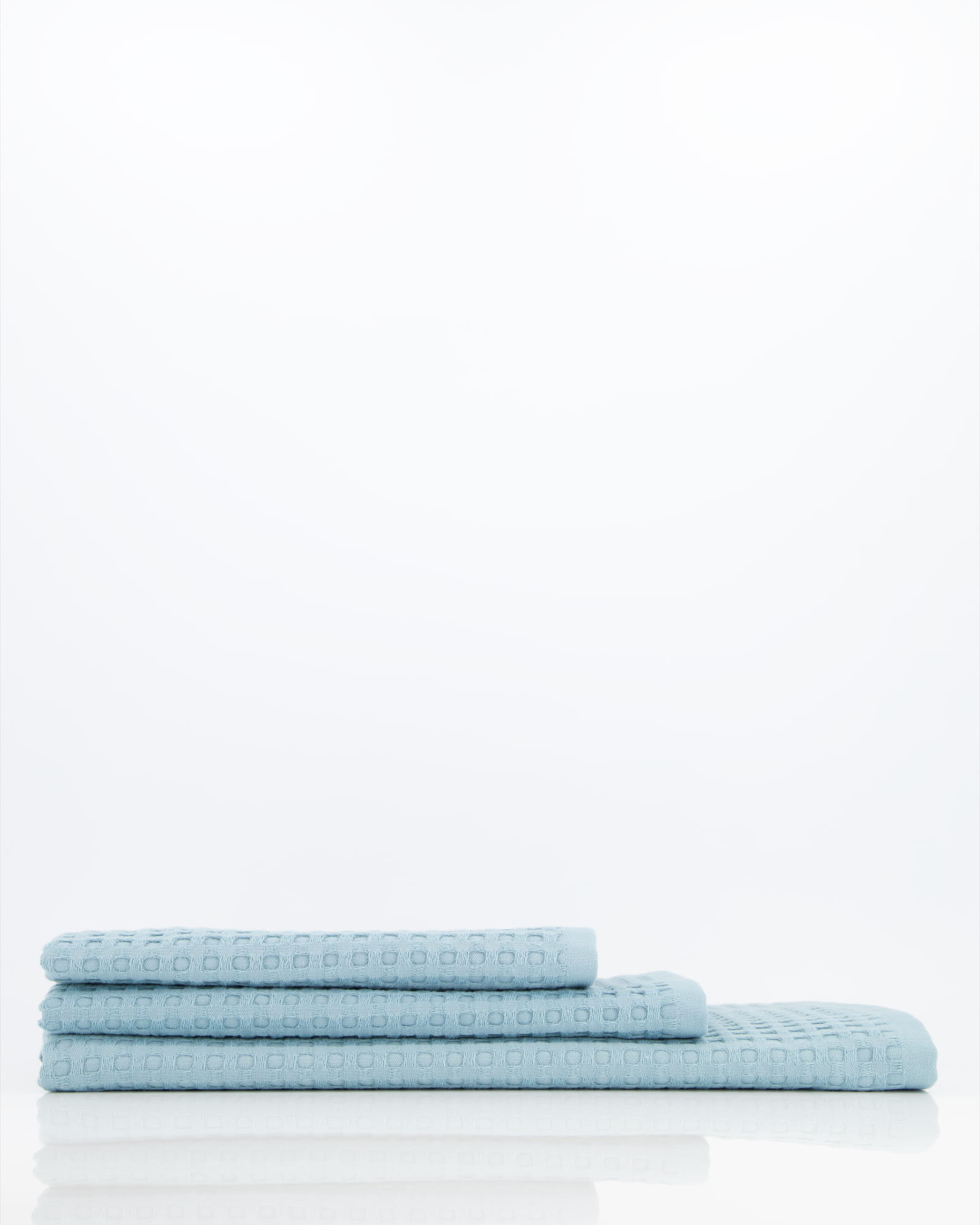 Möve - Waffelpiquée - Farbe: arctic - 530 (1-0605/8762) - Handtuch 50x100 cm