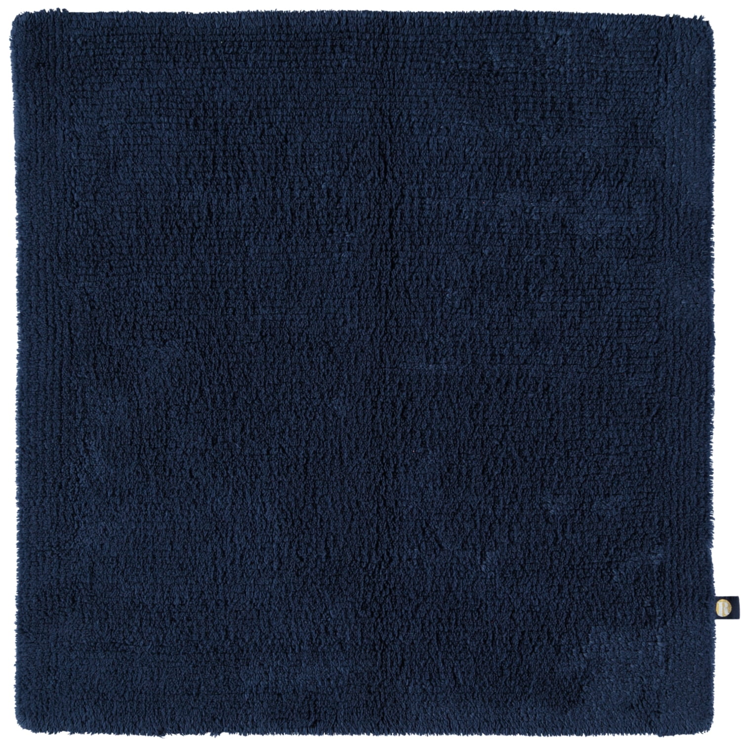 Rhomtuft - Badteppich Pur - Farbe: kobalt - 84 - 60x60 cm