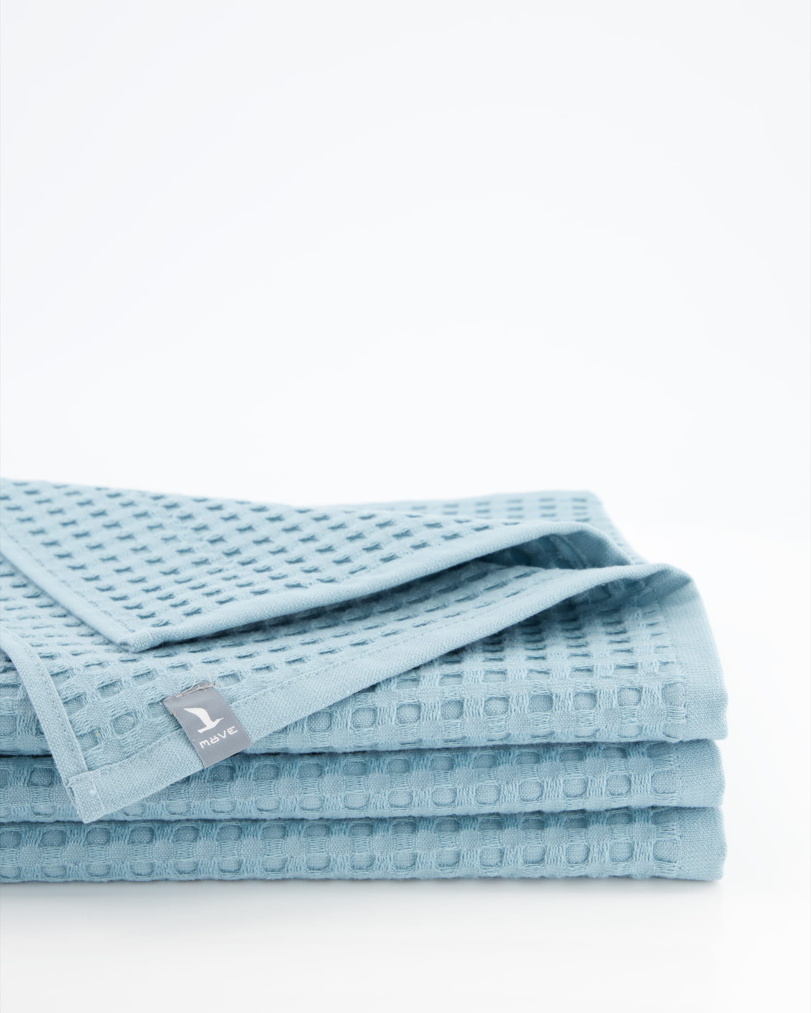Möve - Waffelpiquée - Farbe: arctic - 530 (1-0605/8762) - Handtuch 50x100 cm