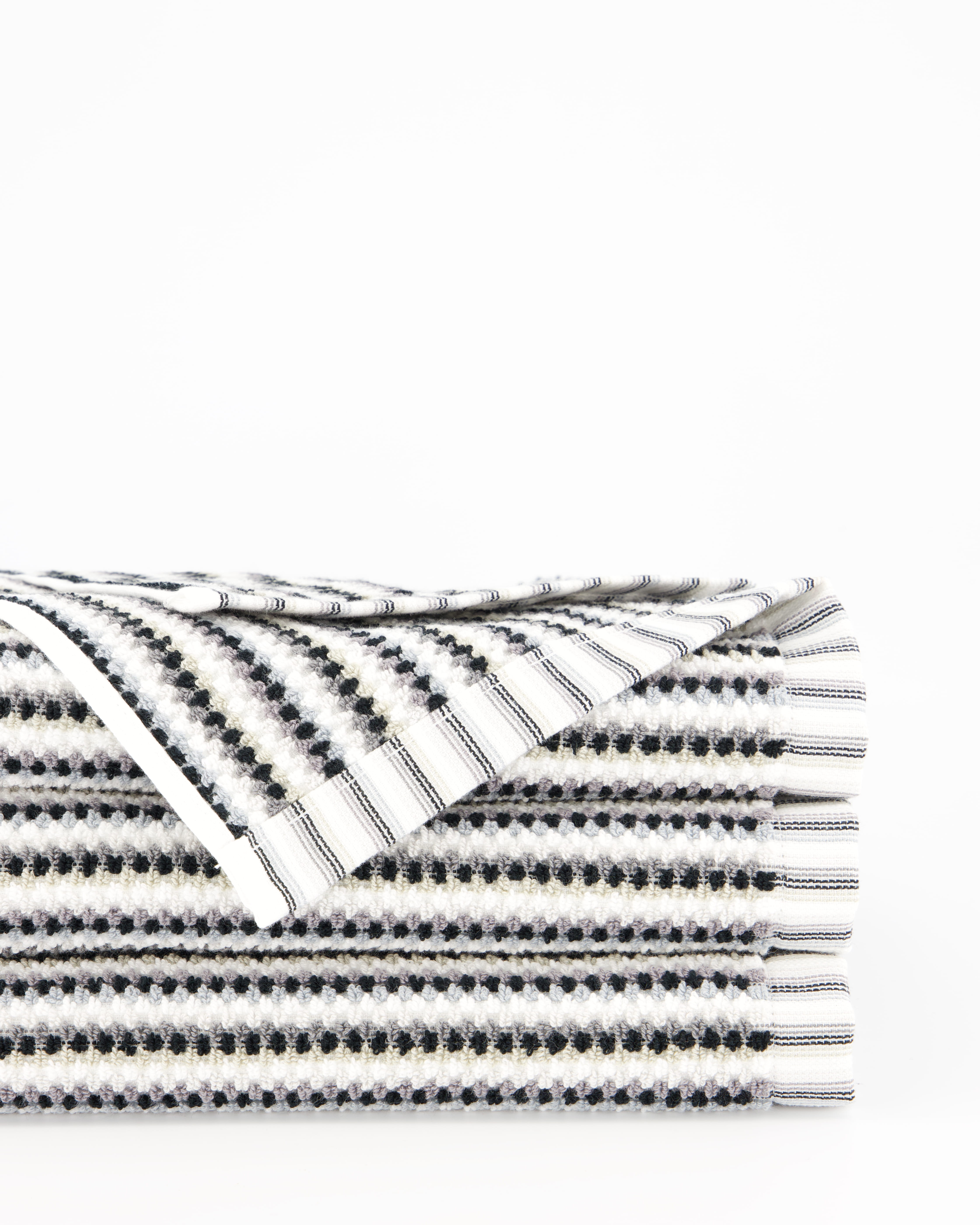 Möve Handtücher Bliss Bunt silver/black - 081 - Duschtuch 67x140 cm