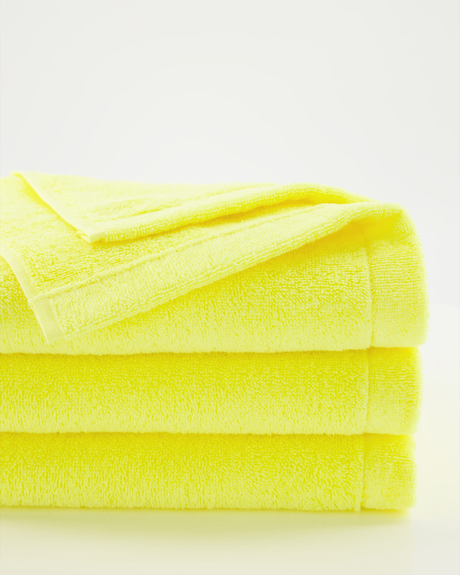 Cawö Handtücher Lifestyle Uni 7007 lemon - 501 - Seiflappen 30x30 cm