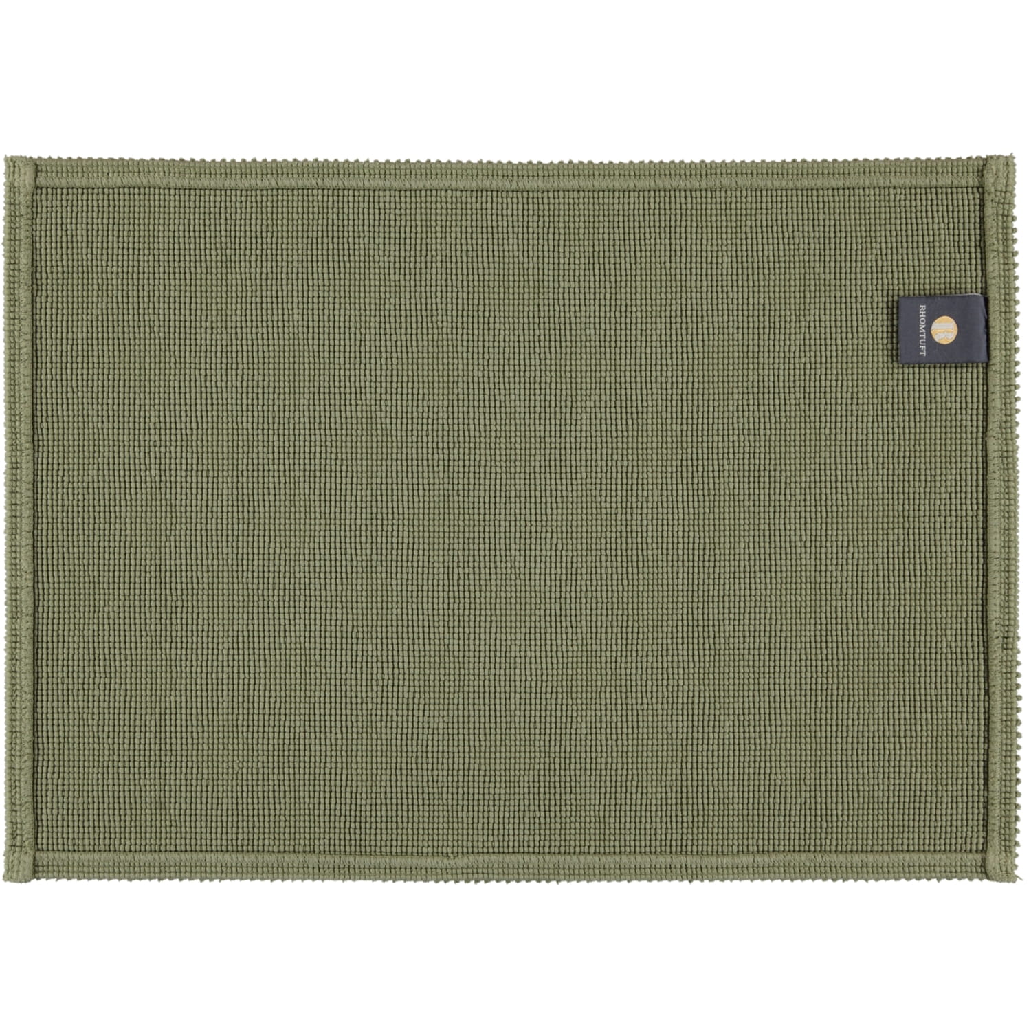 Rhomtuft - Badematte Seaside - Farbe: olive - 404 - 50x70 cm