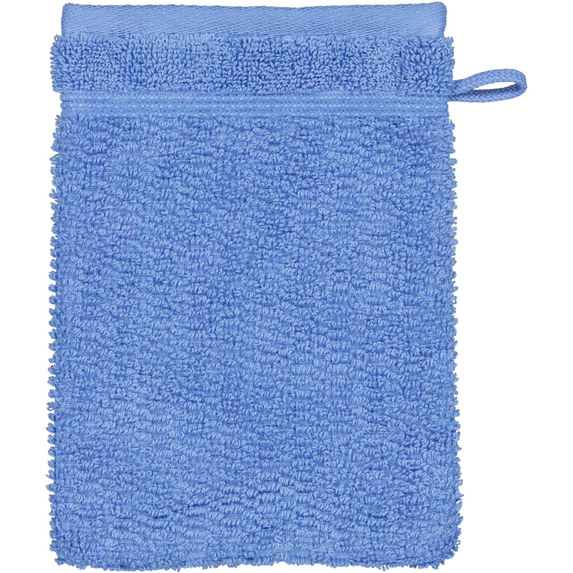 frottana Handtücher Pearl cornflower - 410 - Waschhandschuh 15x20 cm