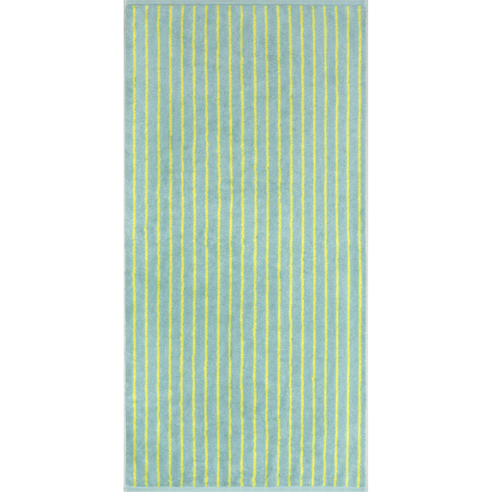 Cawö Handtücher Weekend Streifen 6296 grün/lemon - 40 - Handtuch 50x100 cm