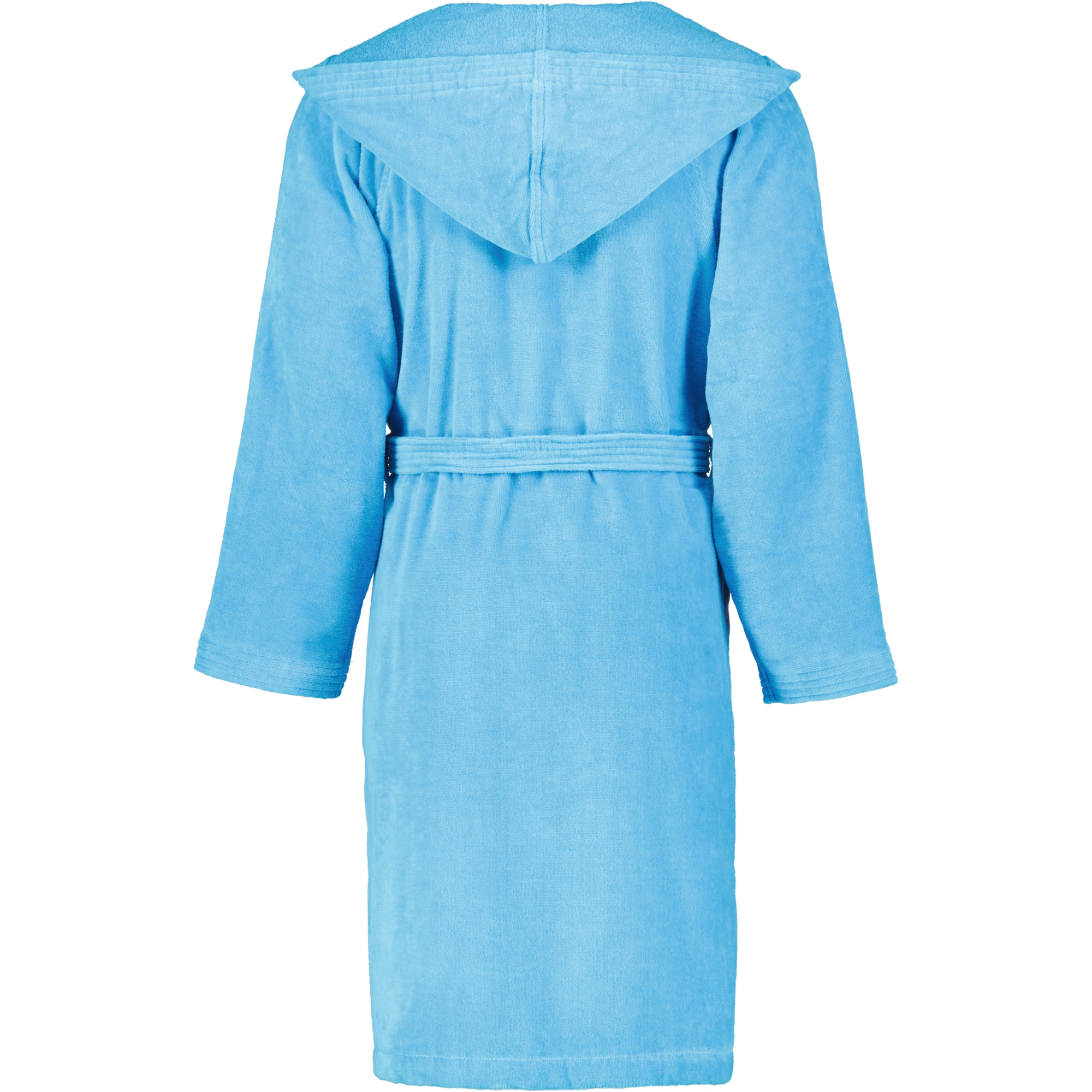 Vossen Bademäntel unisex Kurzmantel mit Kapuze Texas turquoise - 5570 - XS