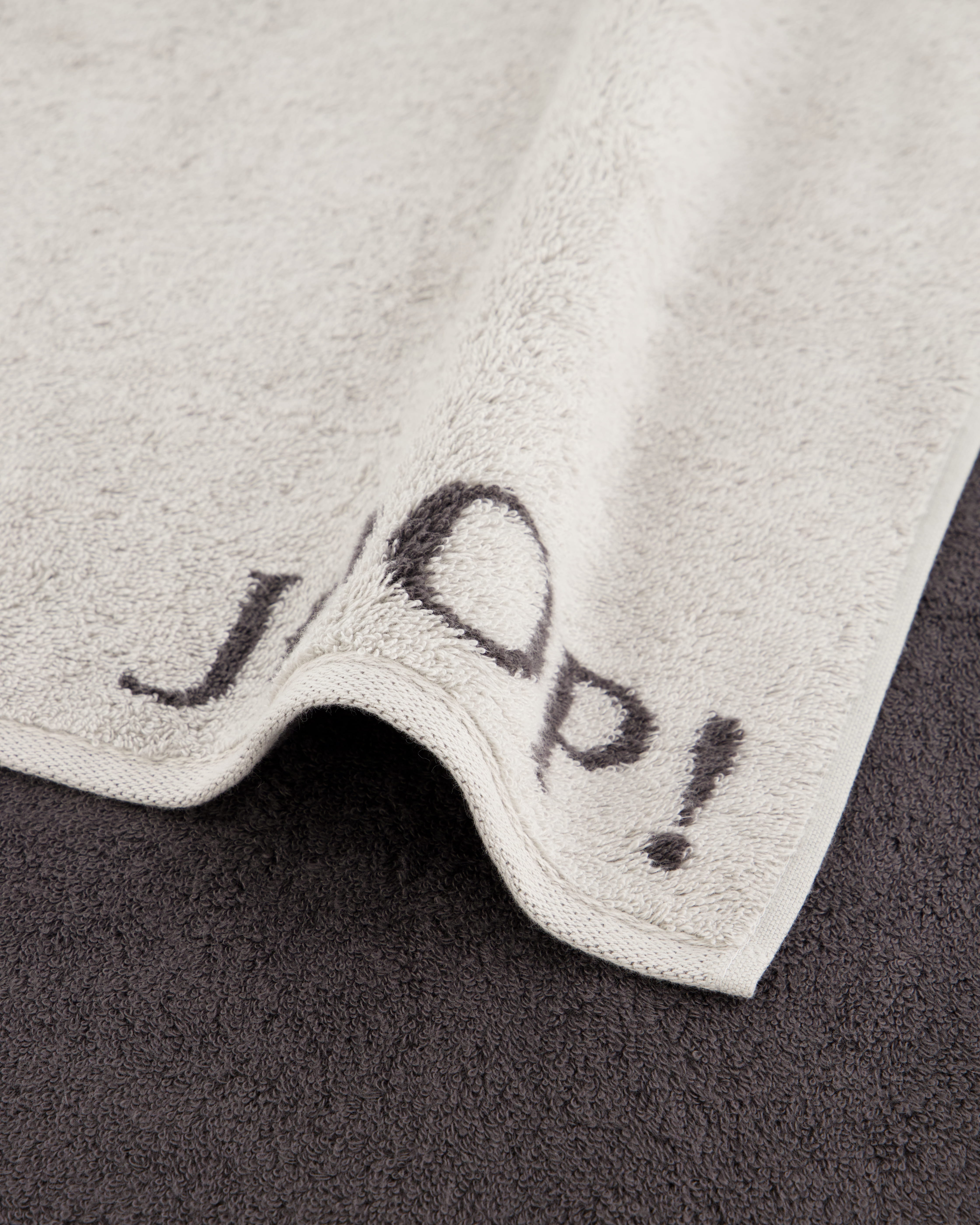 JOOP! Handtücher New Classic Doubleface 1720 Platin - 77 - Seiflappen 30x30 cm