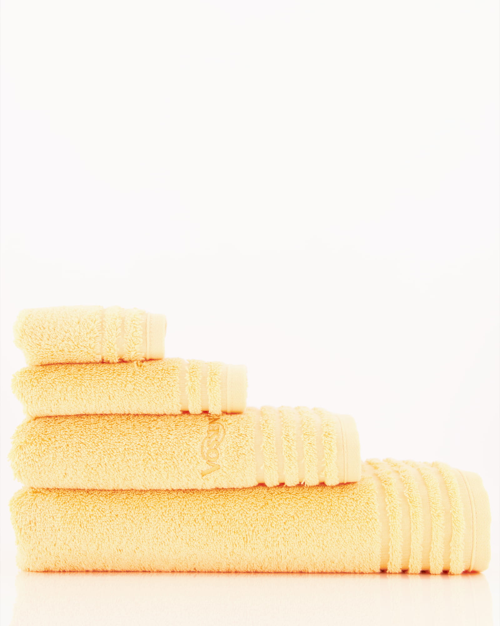 Vossen Handtücher Vienna Style Supersoft apricot - 2200 - Waschhandschuh 16x22 cm