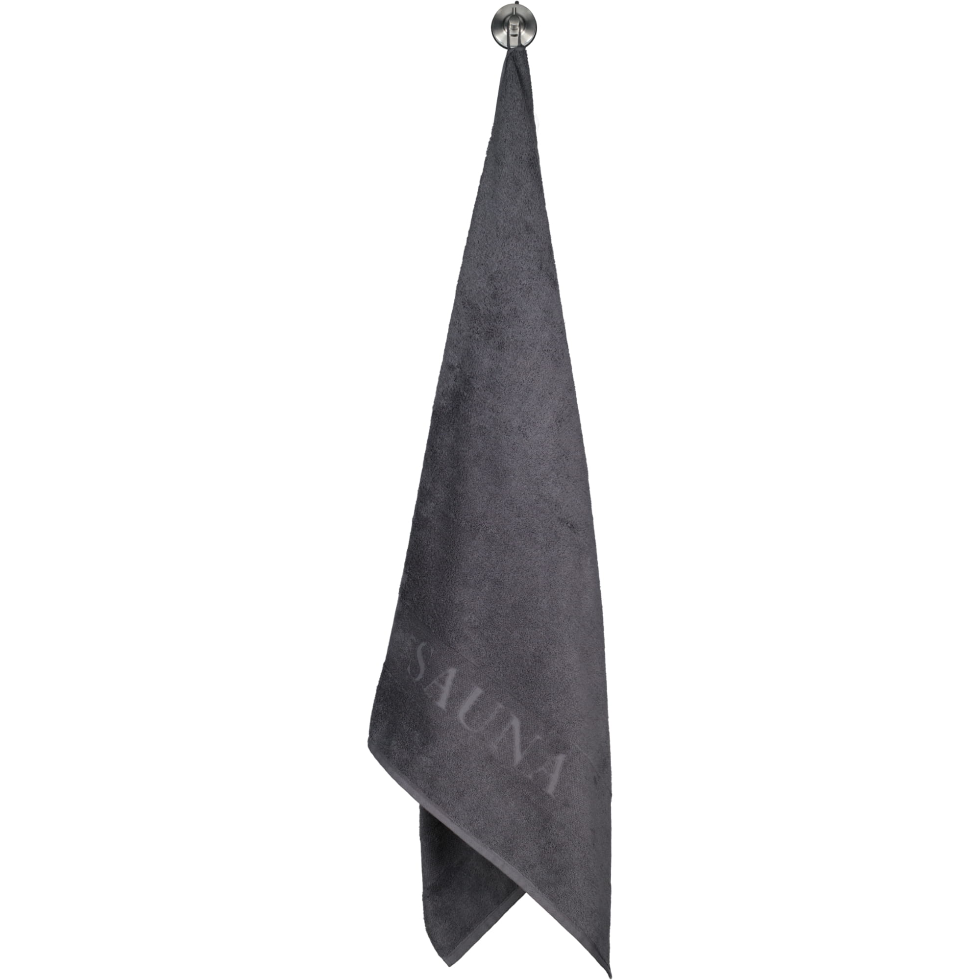 Villeroy & Boch Saunatuch Spa 2556 80x200 cm - Farbe: graphite - 774