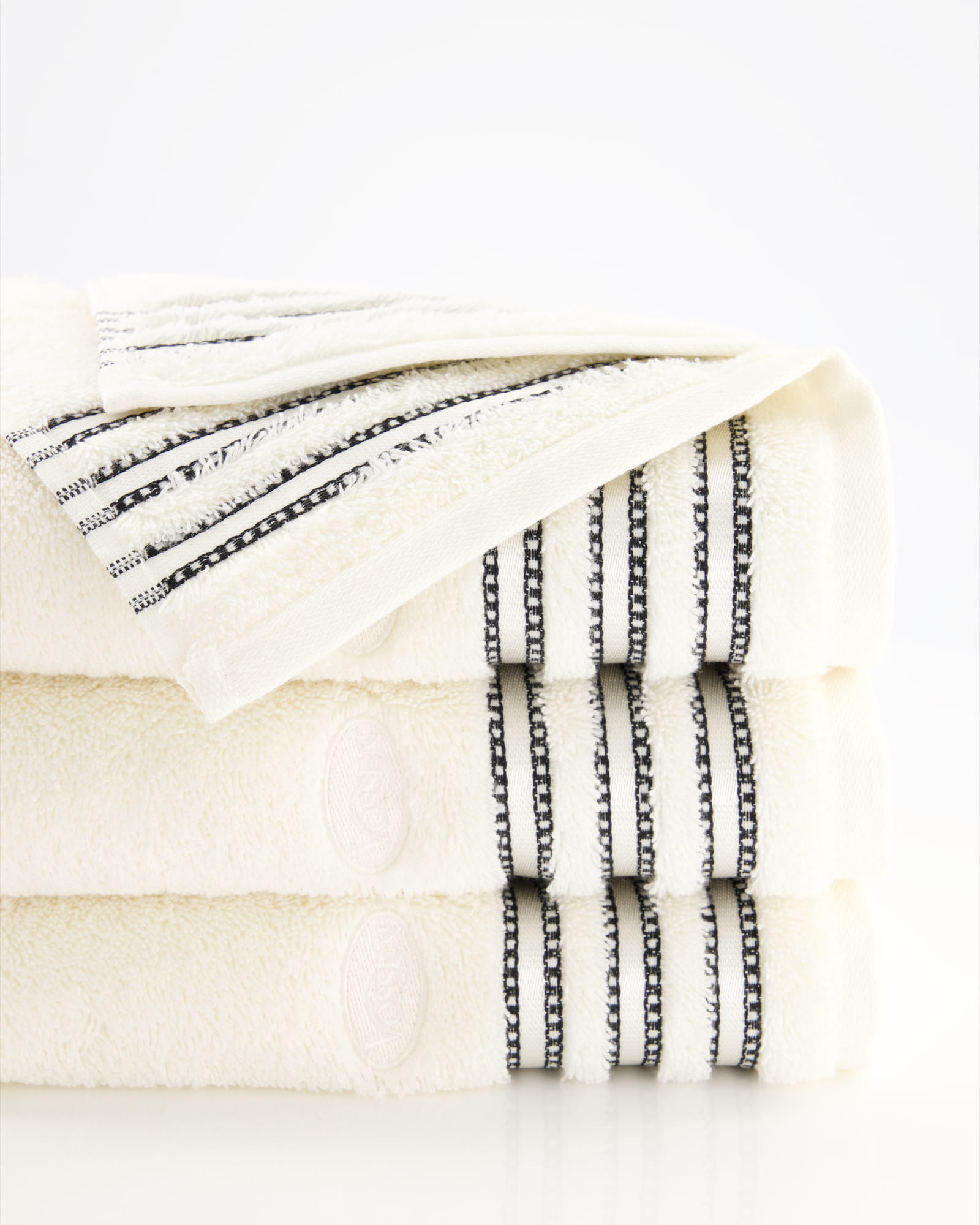 Vossen Handtücher Cult de Luxe ivory - 1030 - Seiflappen 30x30 cm