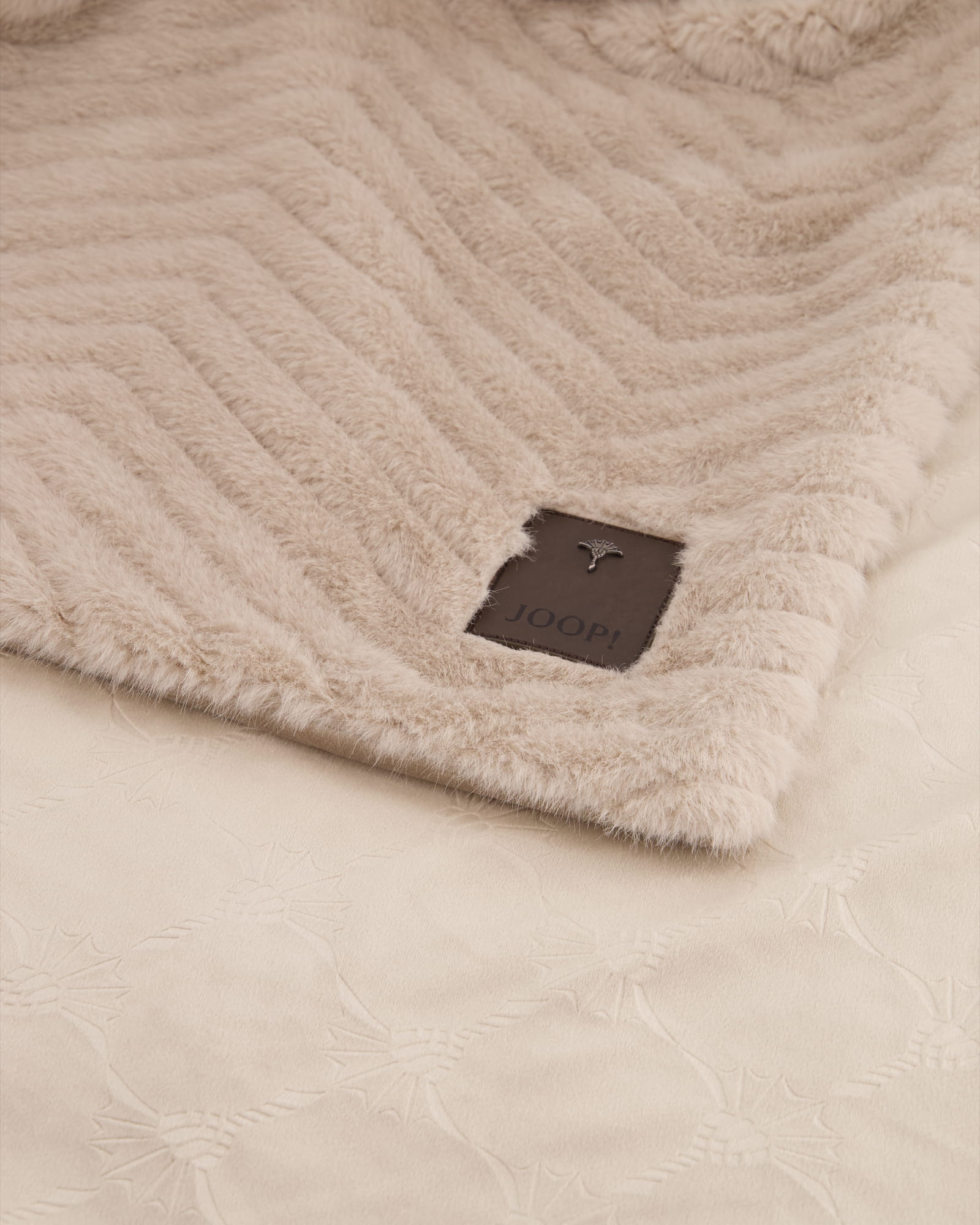 JOOP! Wohndecken Elegant Natur - 030 - 130x200 cm