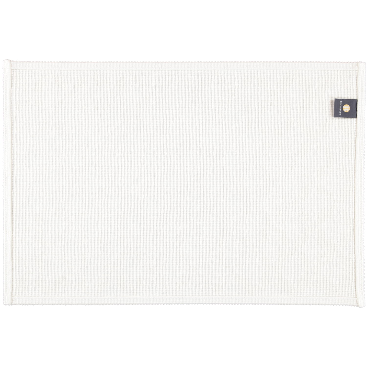 Rhomtuft - Badematte Seaside - Farbe: weiß - 01 - 60x90 cm