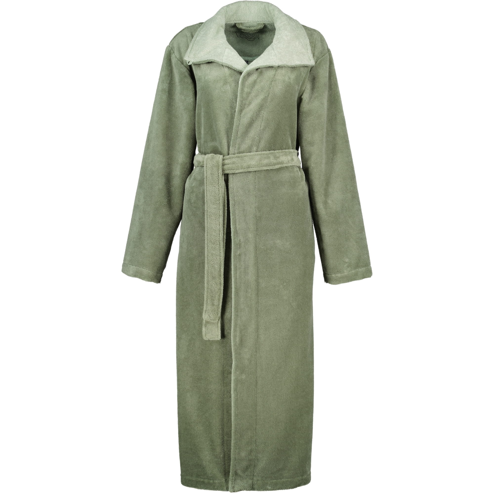 Vossen Bademäntel Damen Stehkragen Andorra detox green/eukalyptus - 0002