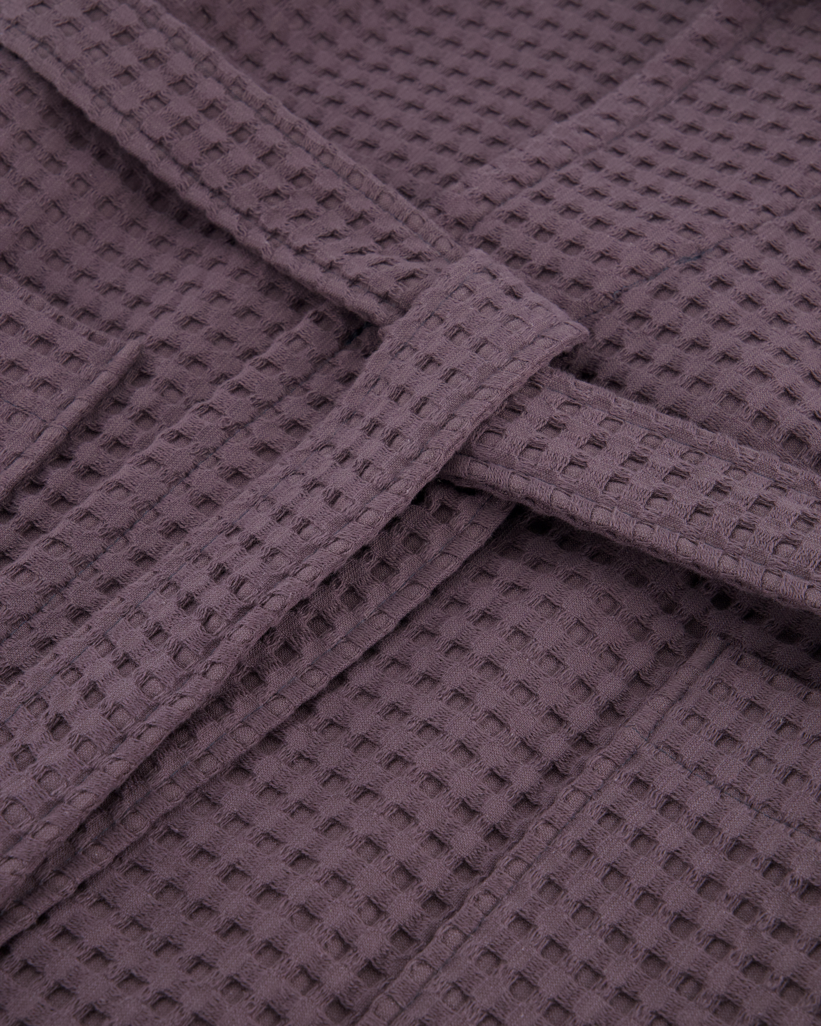 Möve - Kapuzenbademantel Piquée - Farbe: graphite - 842 (2-7650/0175) - L