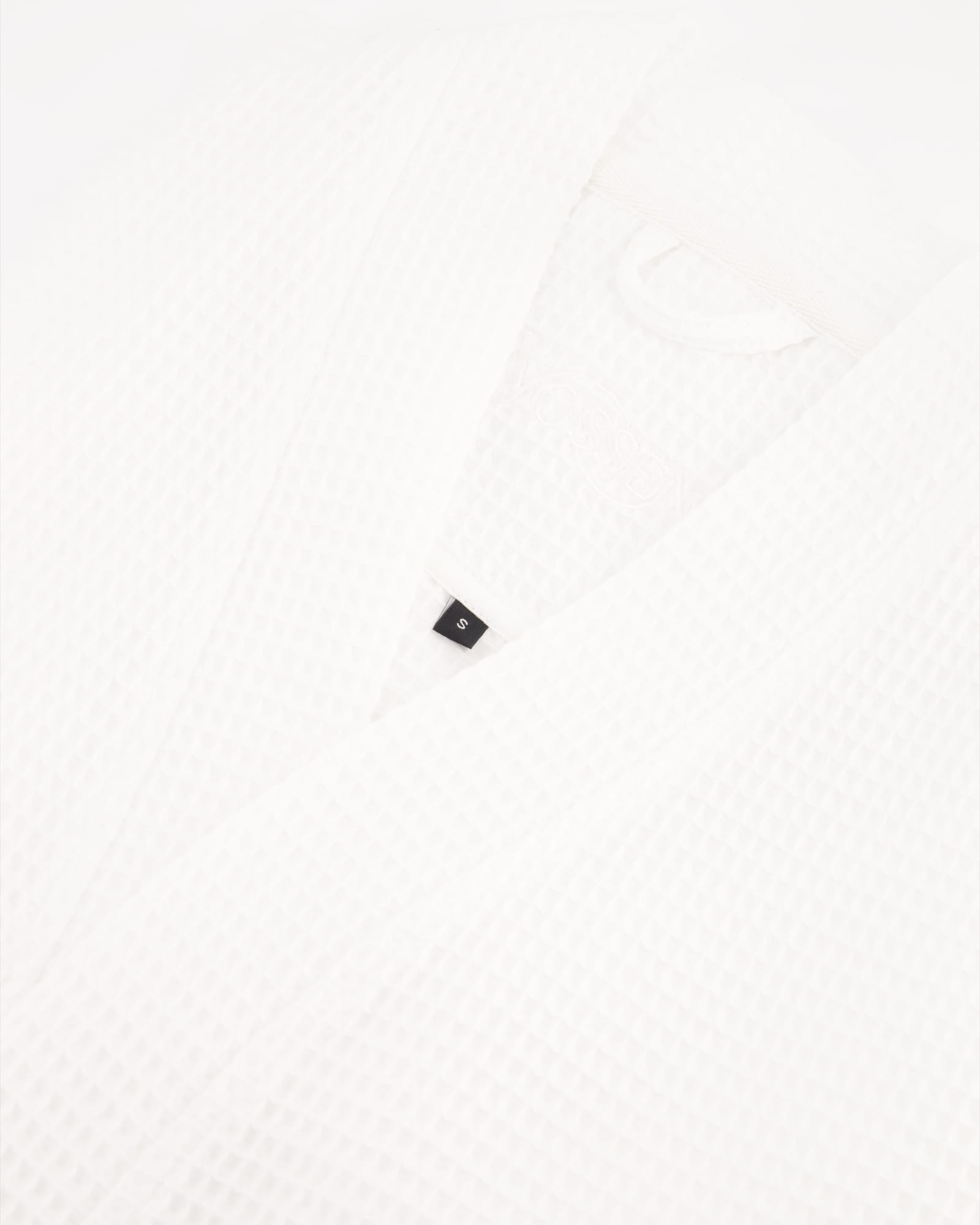 Vossen Bademäntel unisex Kimono Wellington-L weiß - 0300 - M