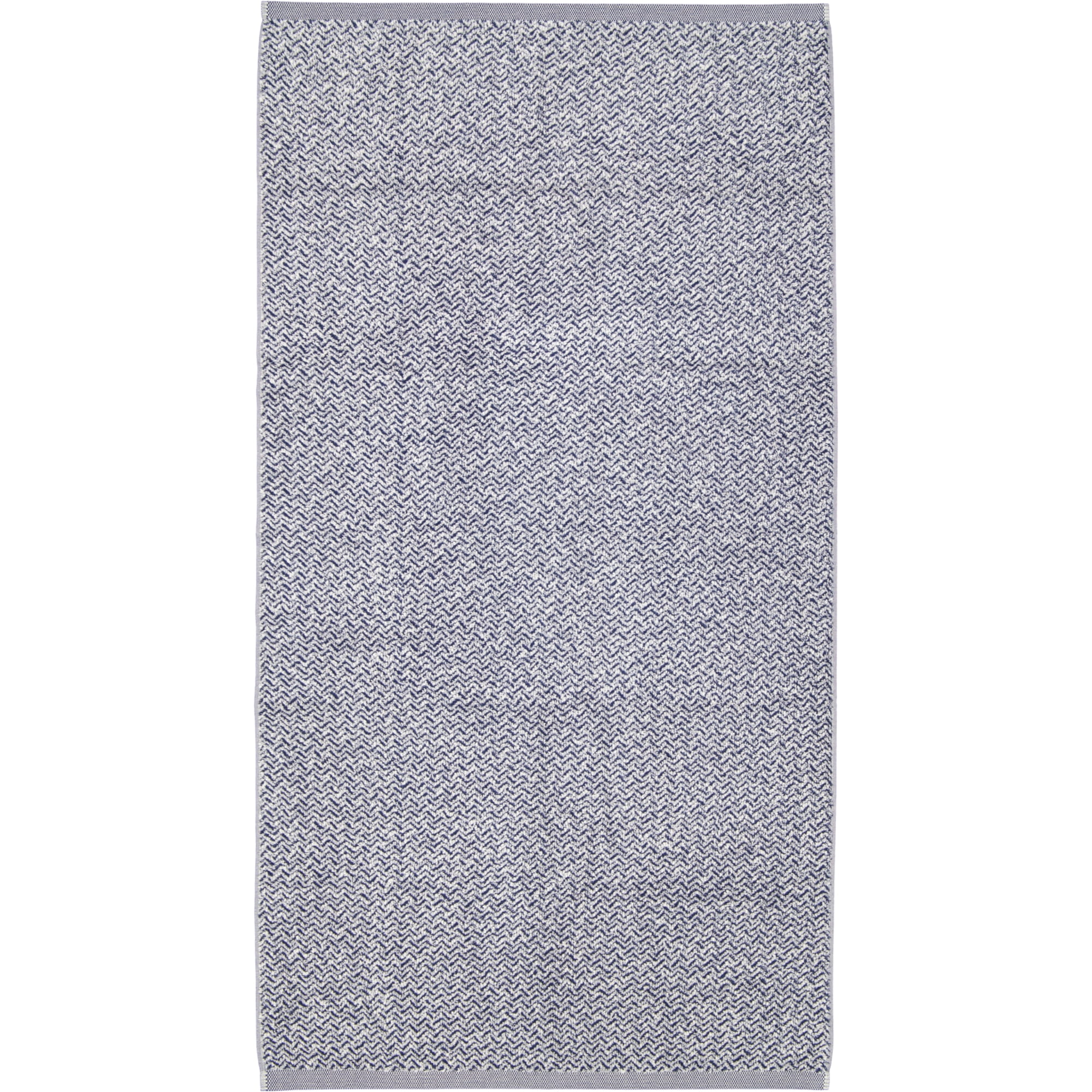 Möve Handtücher Brooklyn Fischgrat nature/deep sea - 042 - Duschtuch 80x150 cm