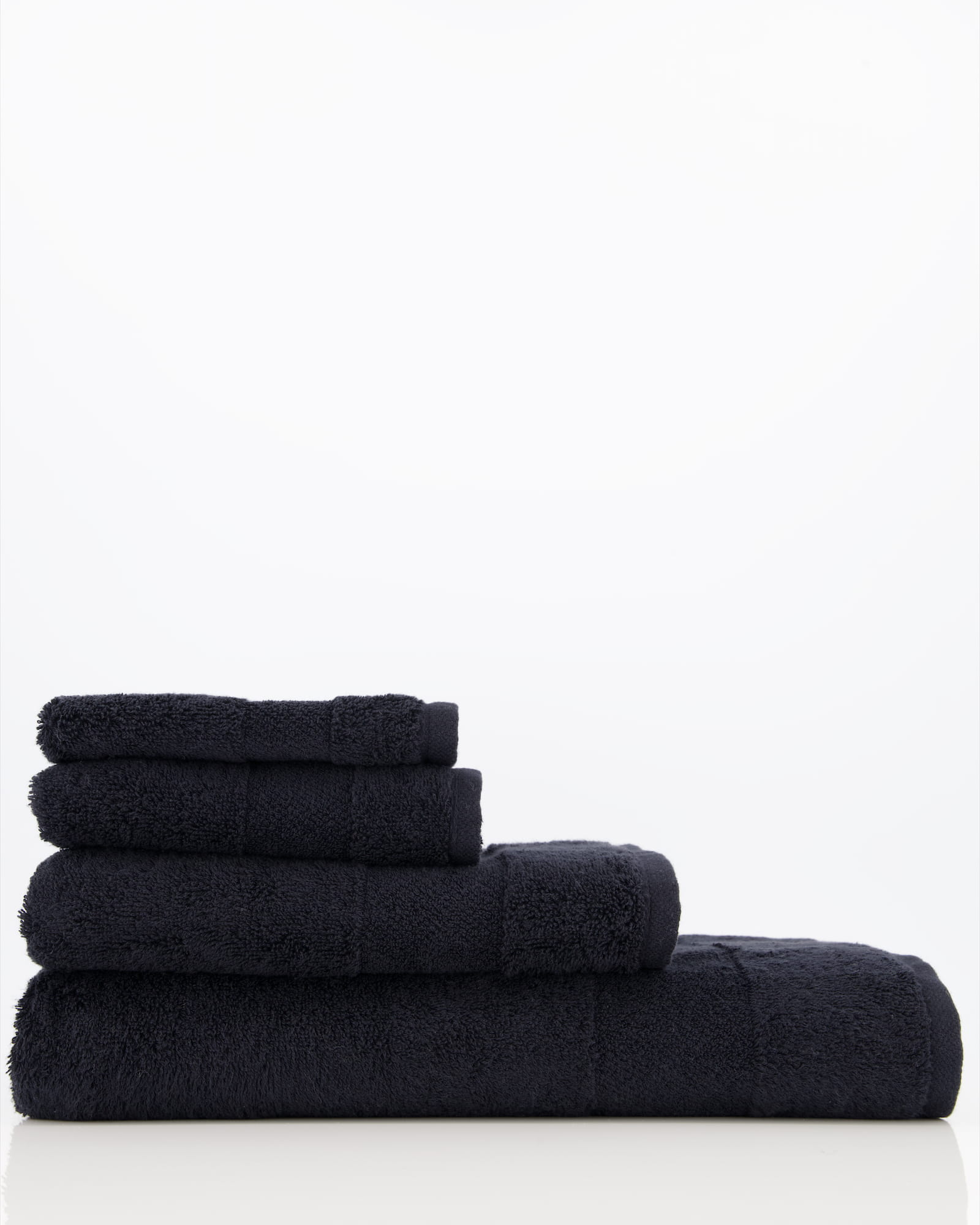 Villeroy & Boch Handtücher One 2550 - Farbe: coal black - 906 - Waschhandschuh 16x22 cm