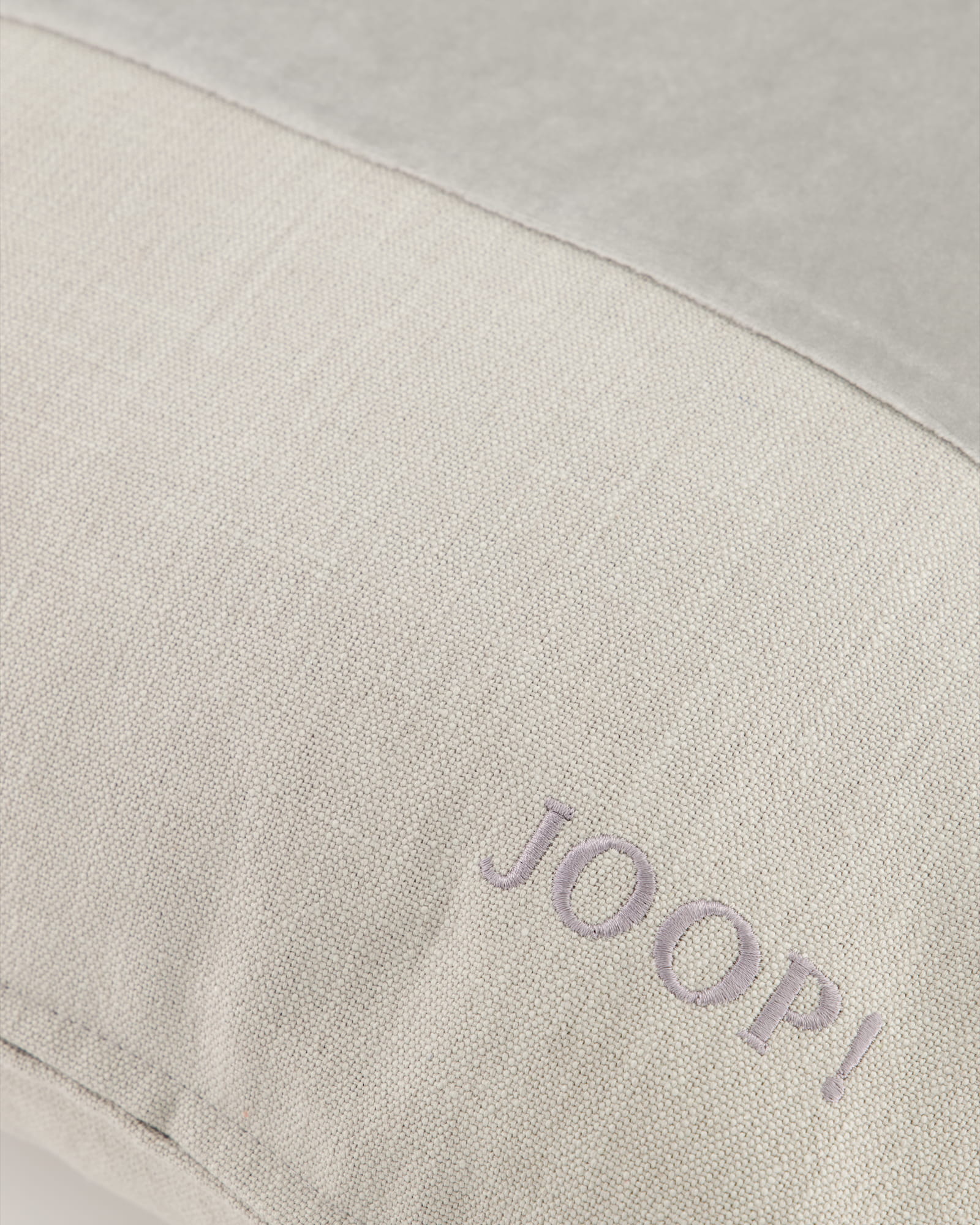 JOOP! Kissenhüllen Split Silber - 010