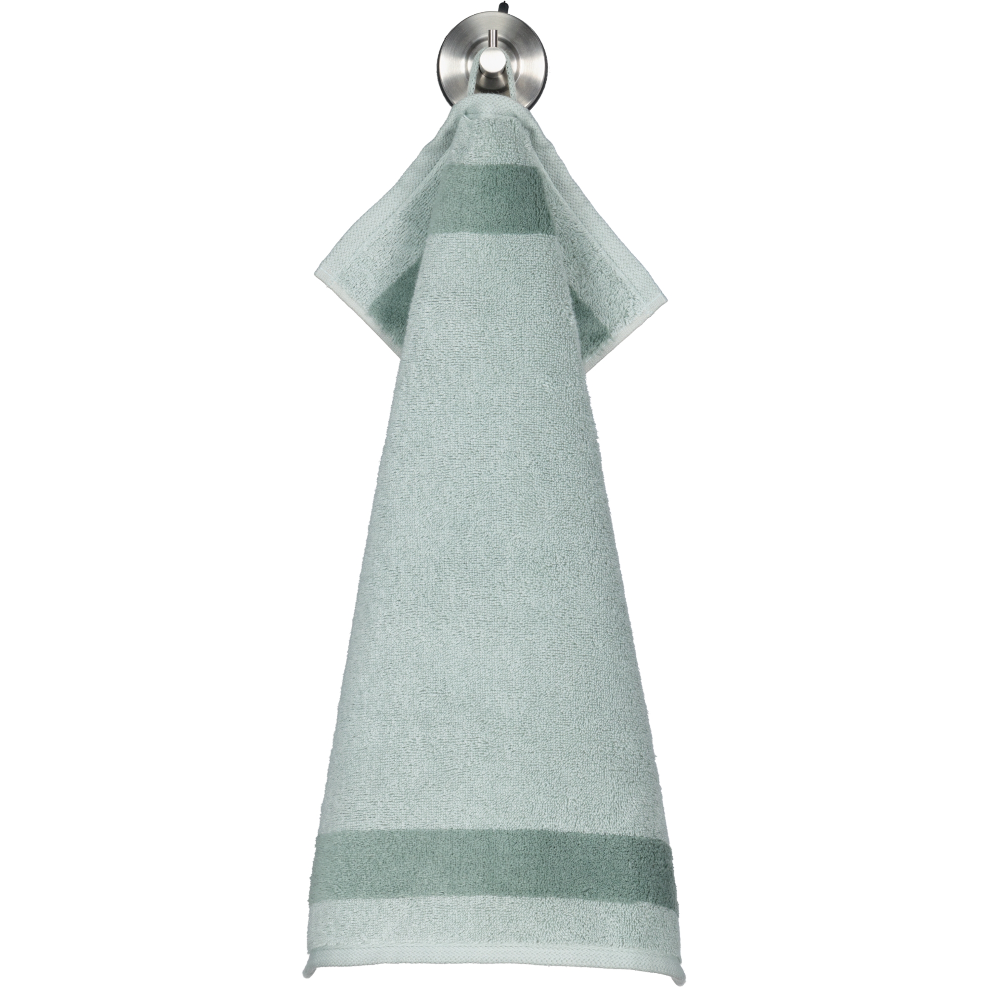 Villeroy & Boch Handtücher Luxury Double 2560 sage green - 44 - Gästetuch 30x50 cm