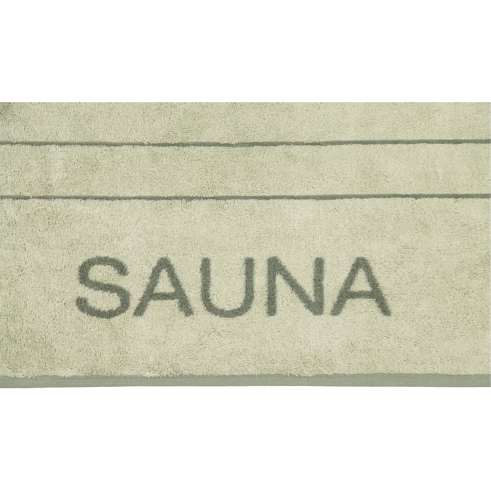 Cawö Saunatücher Balance Doubleface 6237 wasabi - 44 - 80x200 cm