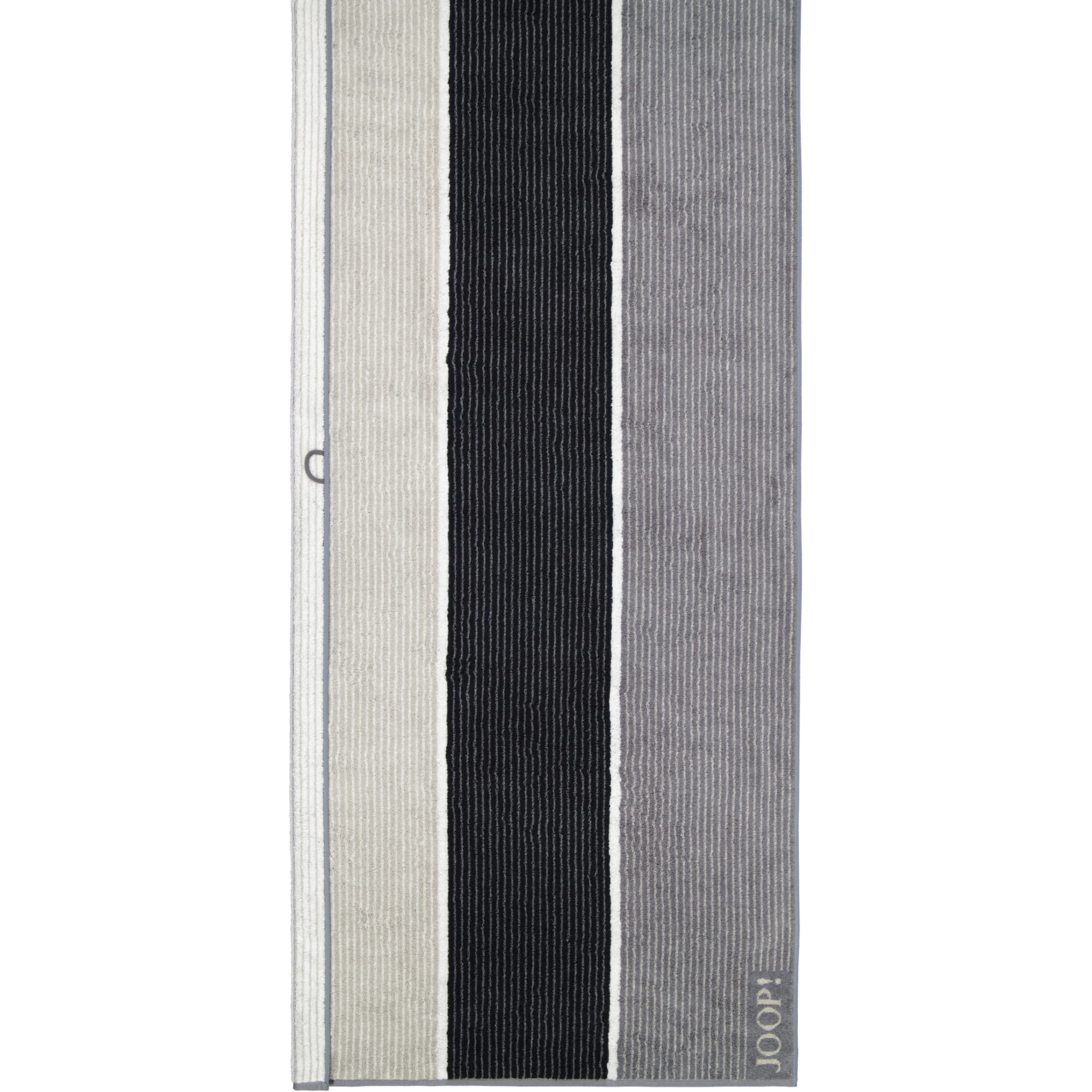 JOOP! Signature Lines 1658 - Farbe: Schwarz - 97 - Saunatuch 80x200 cm