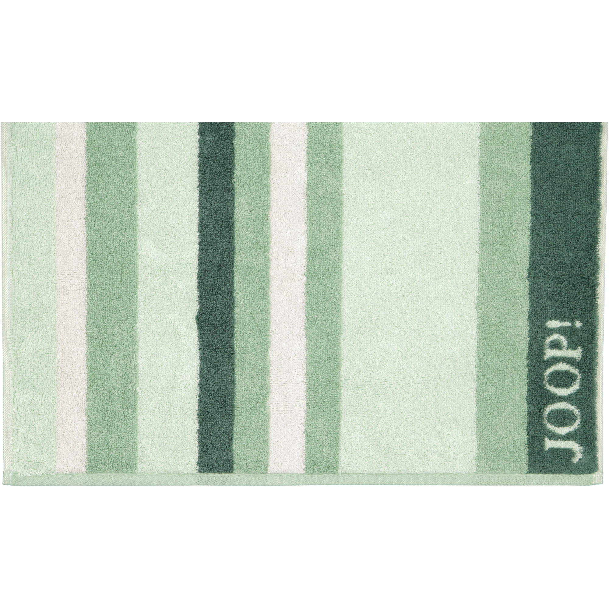 JOOP! Handtücher Vibe Streifen 1698 salbei - 44 - Waschhandschuh 16x22 cm