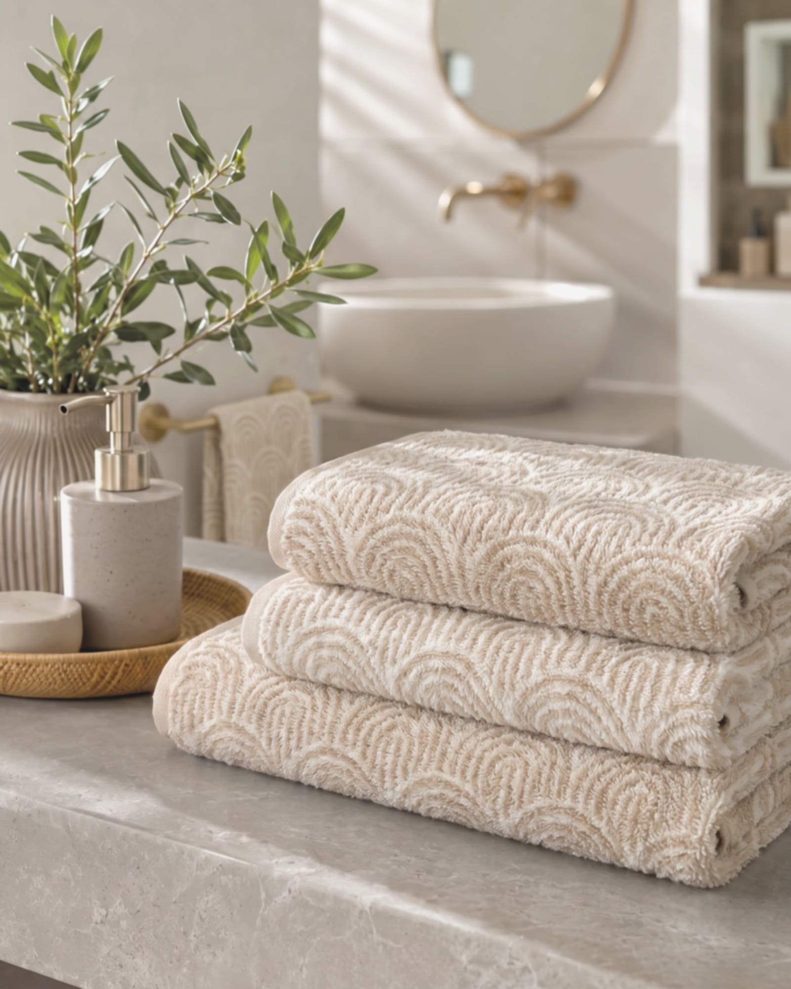 Cawö Handtücher BLACK SALE Bögen 6305 beige/natur - 33