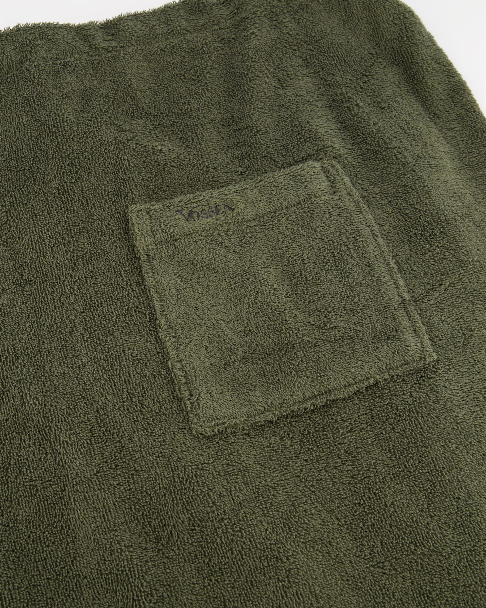 Vossen Saunakilts Herren Lars mud green - 5830 - 60x160 cm
