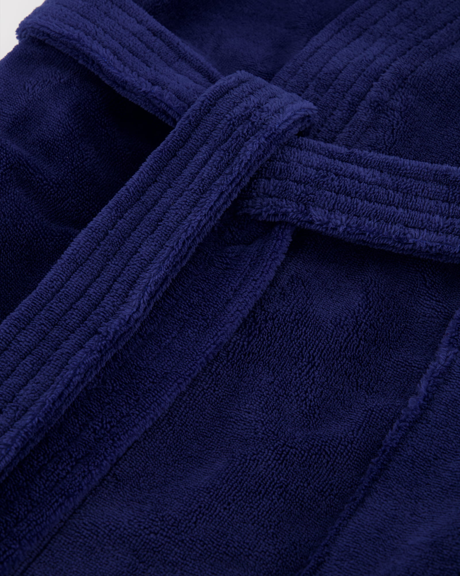 Cawö Home Herren Bademantel Kimono 800 - Farbe: nachtblau - 11 - L