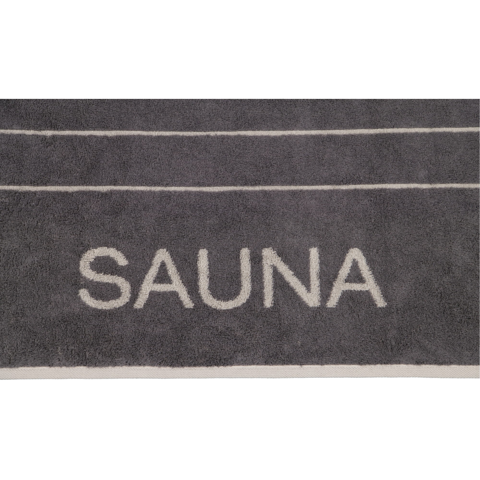 Cawö Saunatücher Balance Doubleface 6237 anthrazit - 73 - 80x200 cm