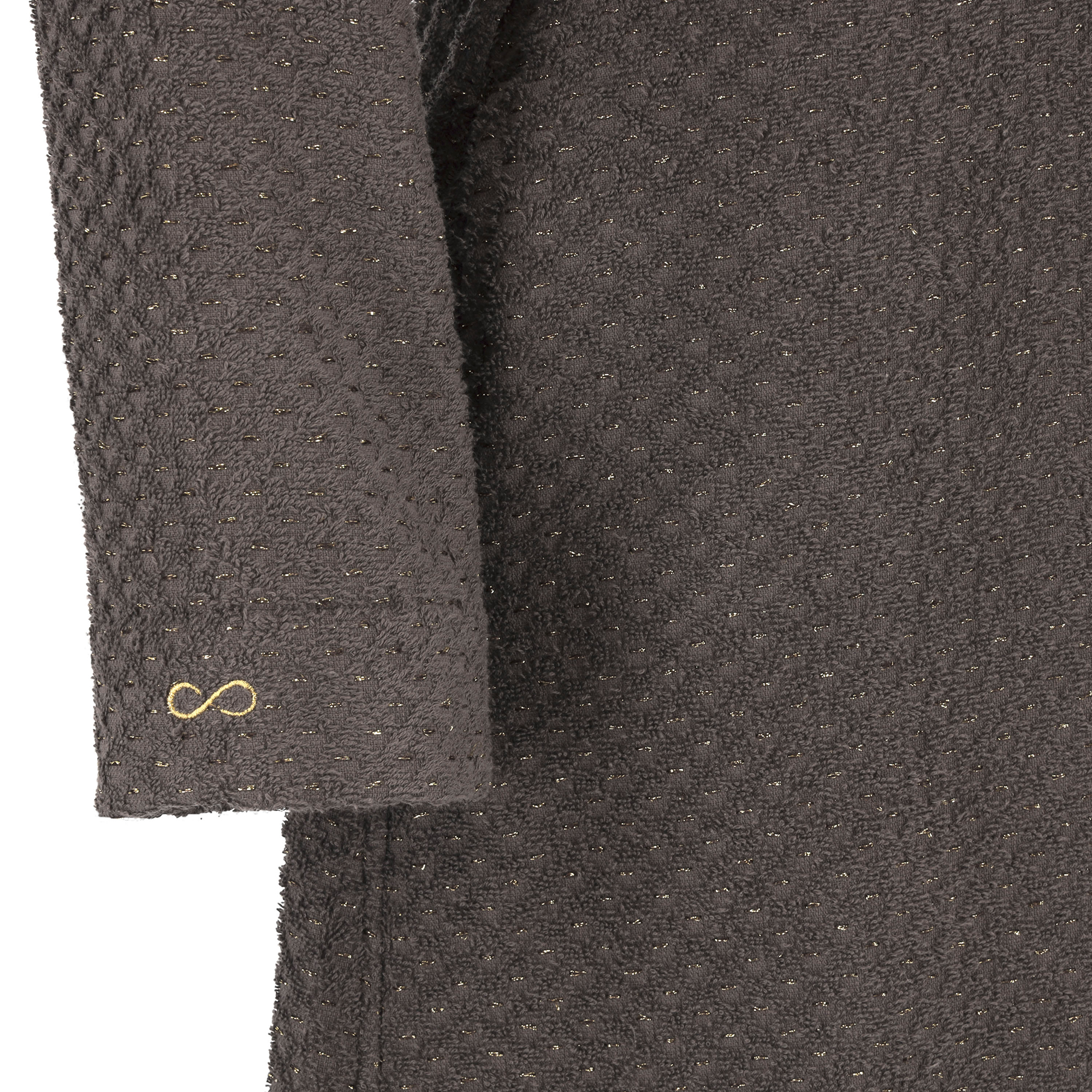Vossen Bademäntel Damen Schalkragen Golden Century slate grey - 7420