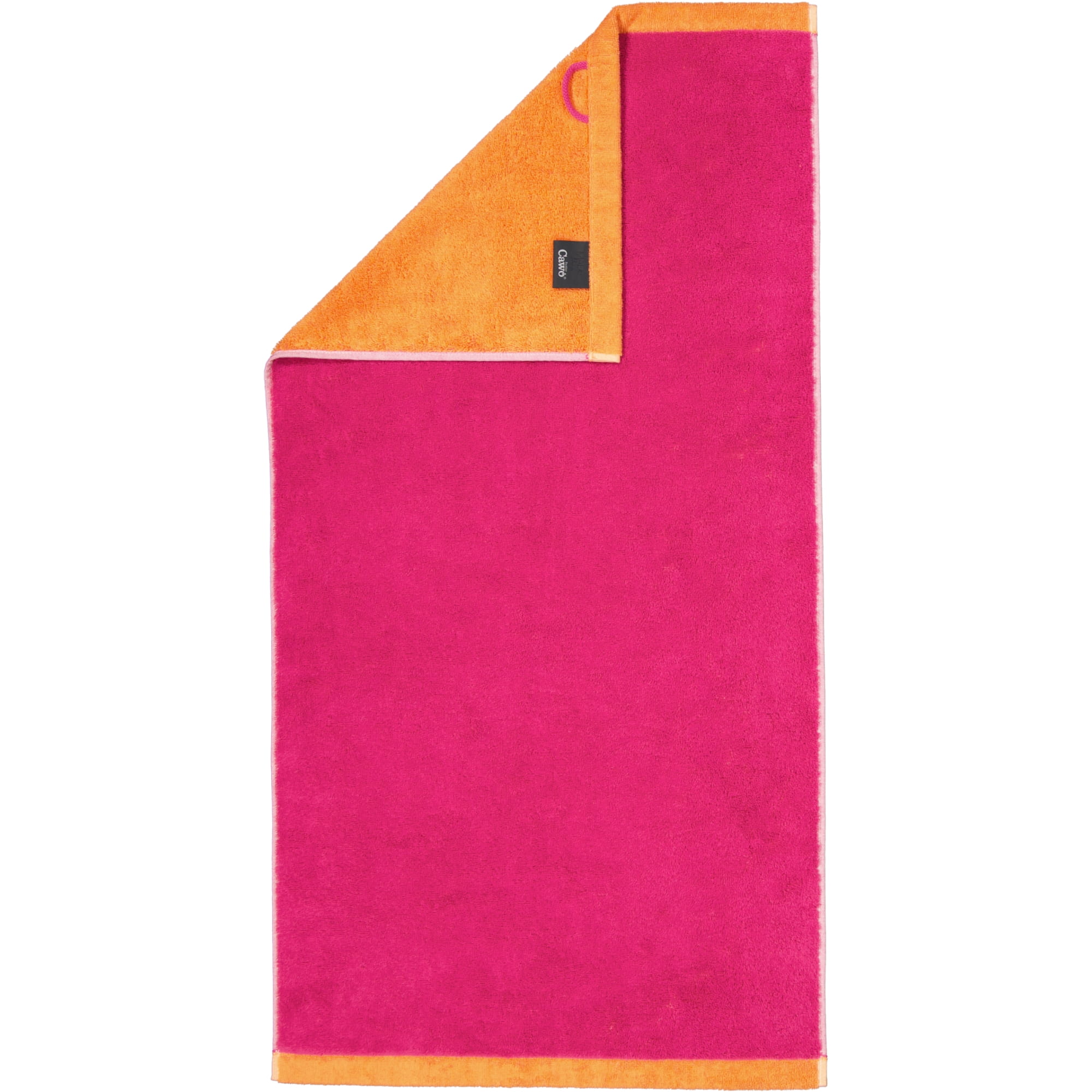 Cawö Handtücher Lifestyle Splash 7071 pink/mandarine - 23 - Handtuch 50x100 cm
