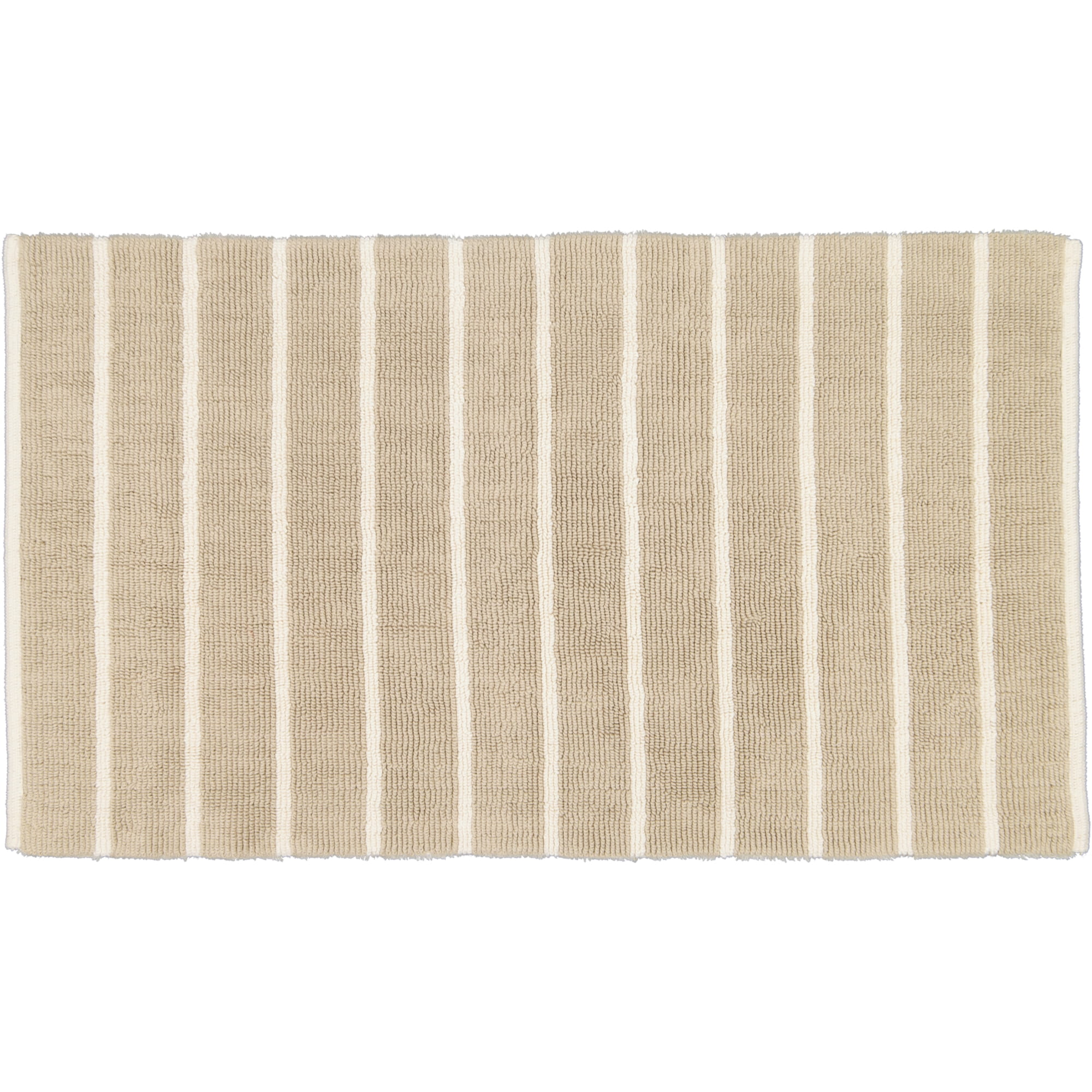 Cawö Home Badteppiche Balance Streifen 1008 natur - 33 - 60x100 cm