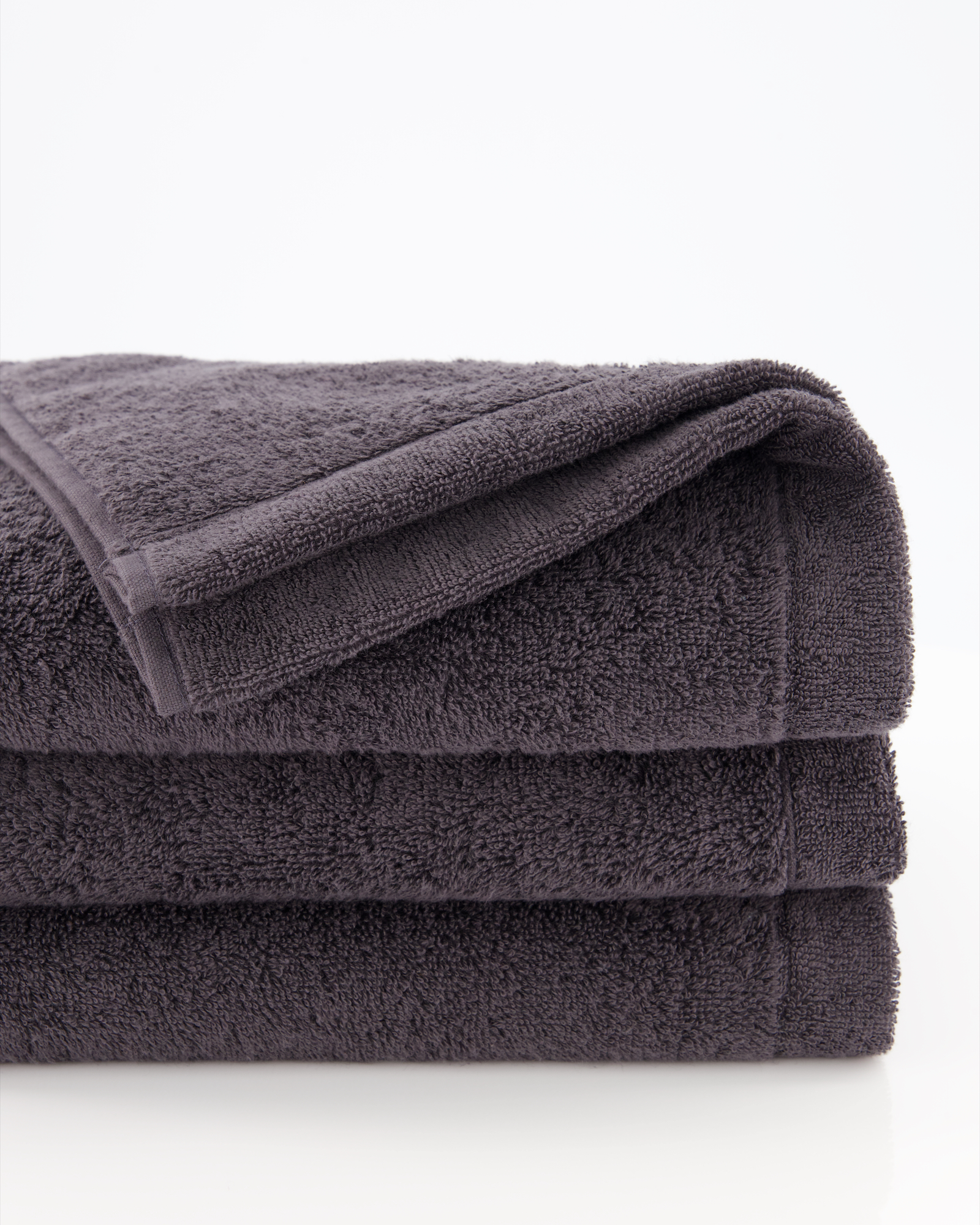 Cawö Handtücher Lifestyle Uni 7007 basalt - 740 - Seiflappen 30x30 cm