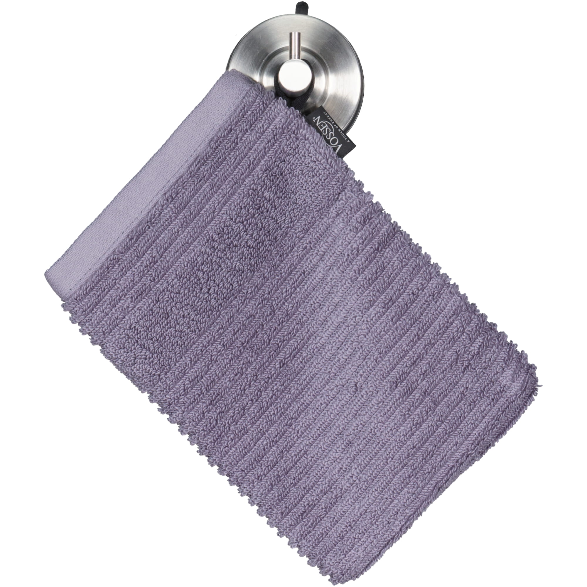 Vossen Handtücher Tomorrow dunkelgrau - 7410 - Waschhandschuh 16x22 cm