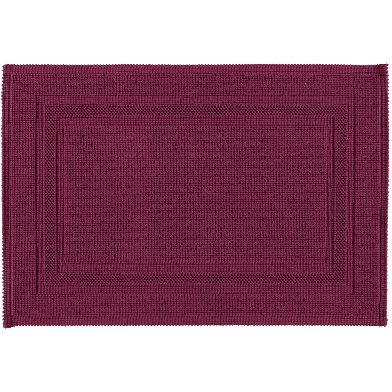 Rhomtuft - Badematte Gala - Farbe: berry - 237 - 60x90 cm
