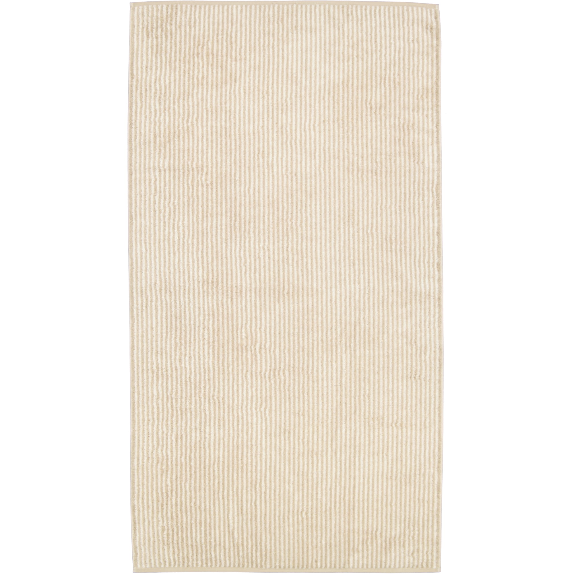 Cawö Handtücher Two-Tone Stripes 480 sand - 33 - Duschtuch 80x150 cm