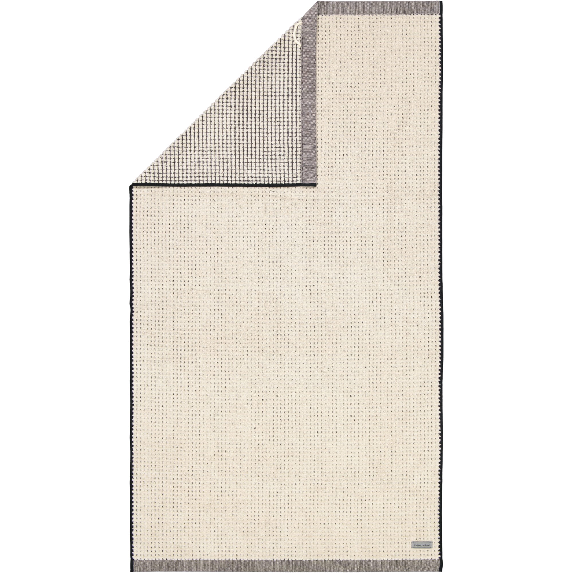 Möve - Eden - Piquée Struktur - Farbe: natur - 081 (1-0148/8942) - Duschtuch 80x150 cm