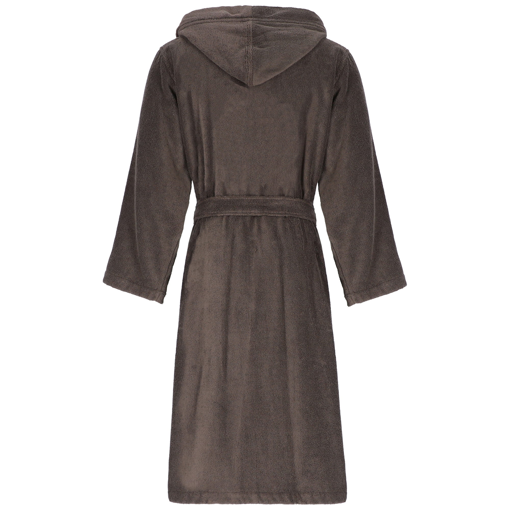 Cawö Home Bademäntel Herren Kapuze Uni 829 pepper - 37 - XXL
