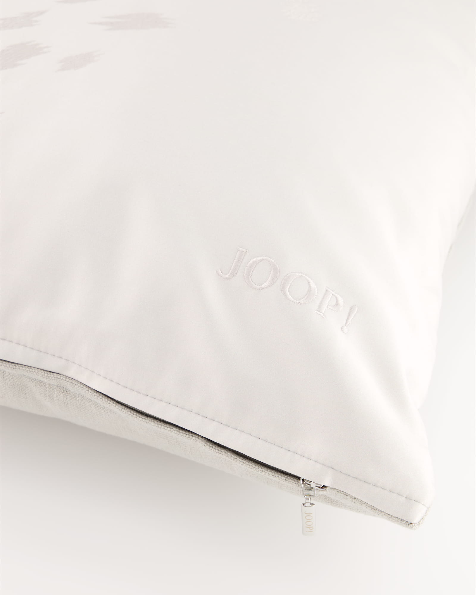 JOOP! Kissenhüllen Spirit Silber - 010 - 50x50 cm