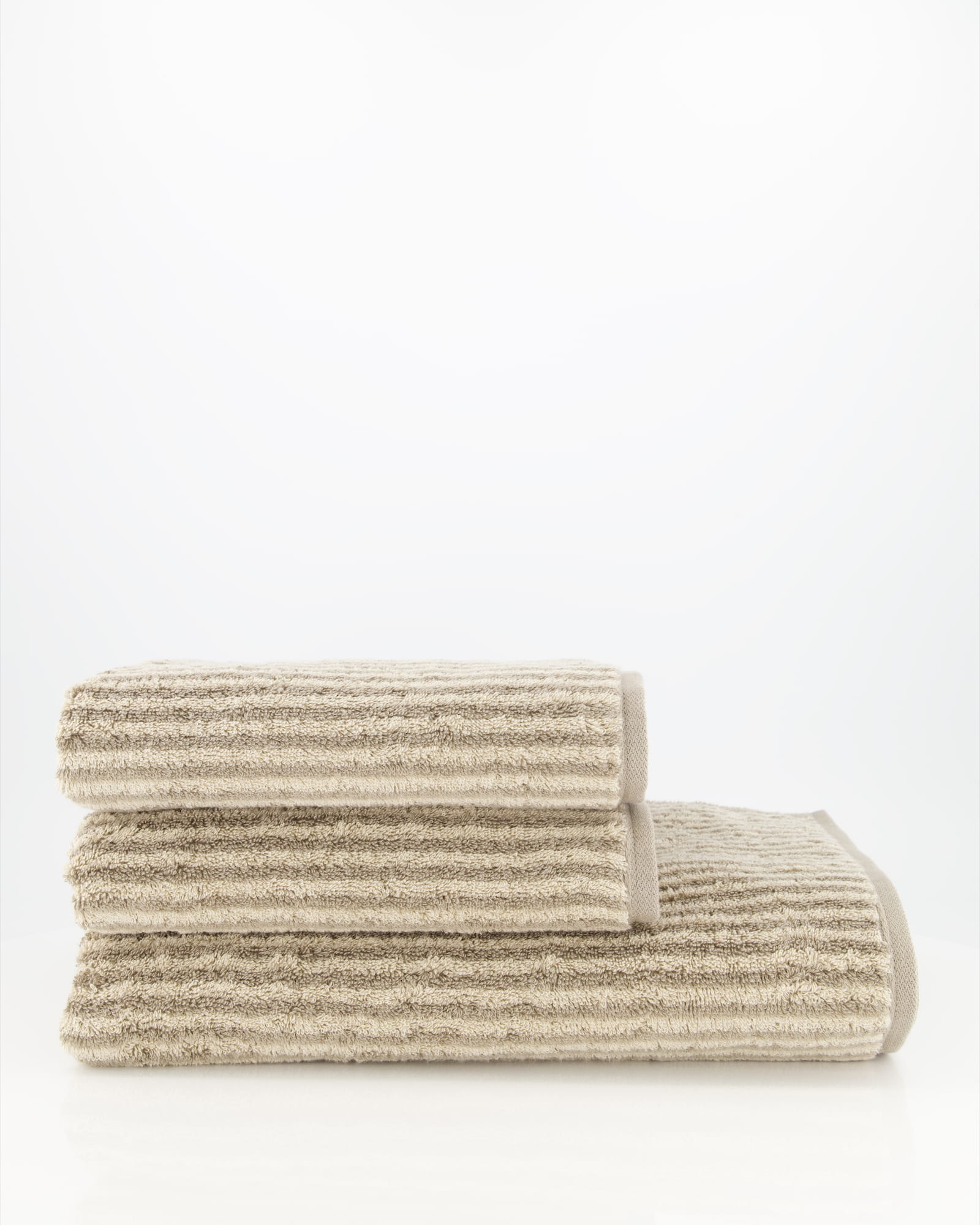 Cawö Handtücher Two-Tone Stripes 480 graphit - 70