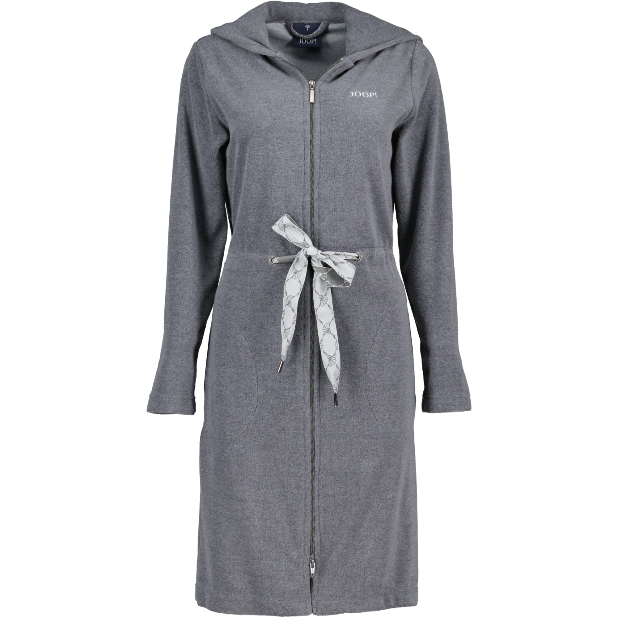 JOOP! Bademäntel Damen Kapuze Active 1659 anthrazit - 77