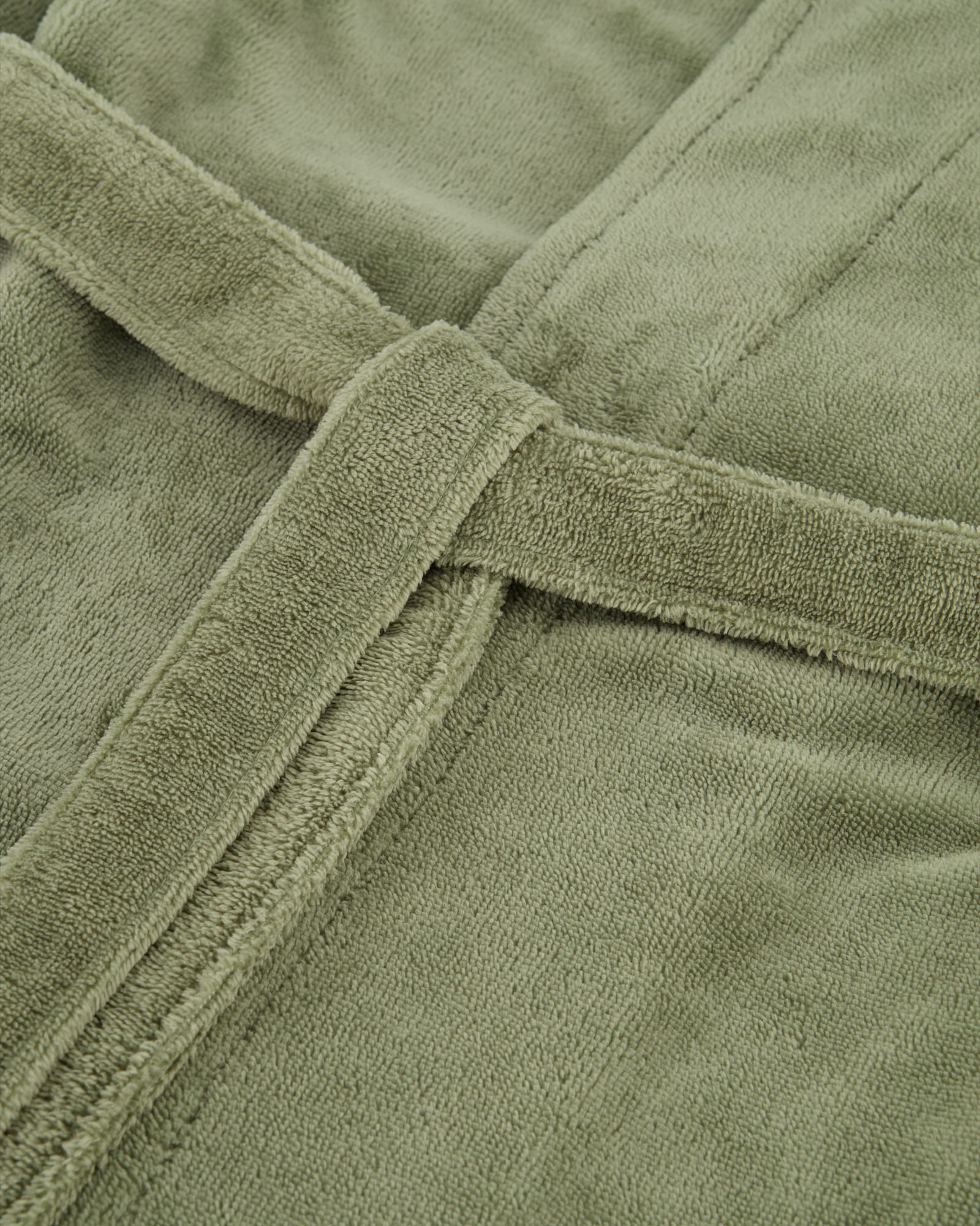 Vossen Bademäntel Damen Stehkragen Andorra detox green/eukalyptus - 0002 - XS